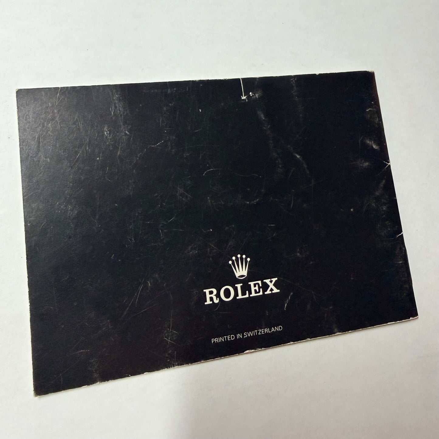ROLEX Datejust 1987 Booklet/Pamphlet English