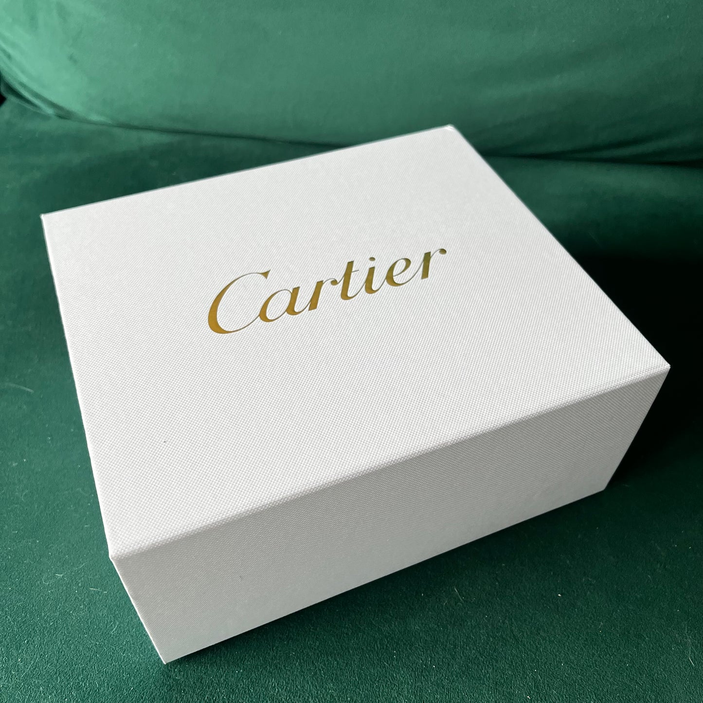 CARTIER White Goods Box 9.30x8.10x4 inches