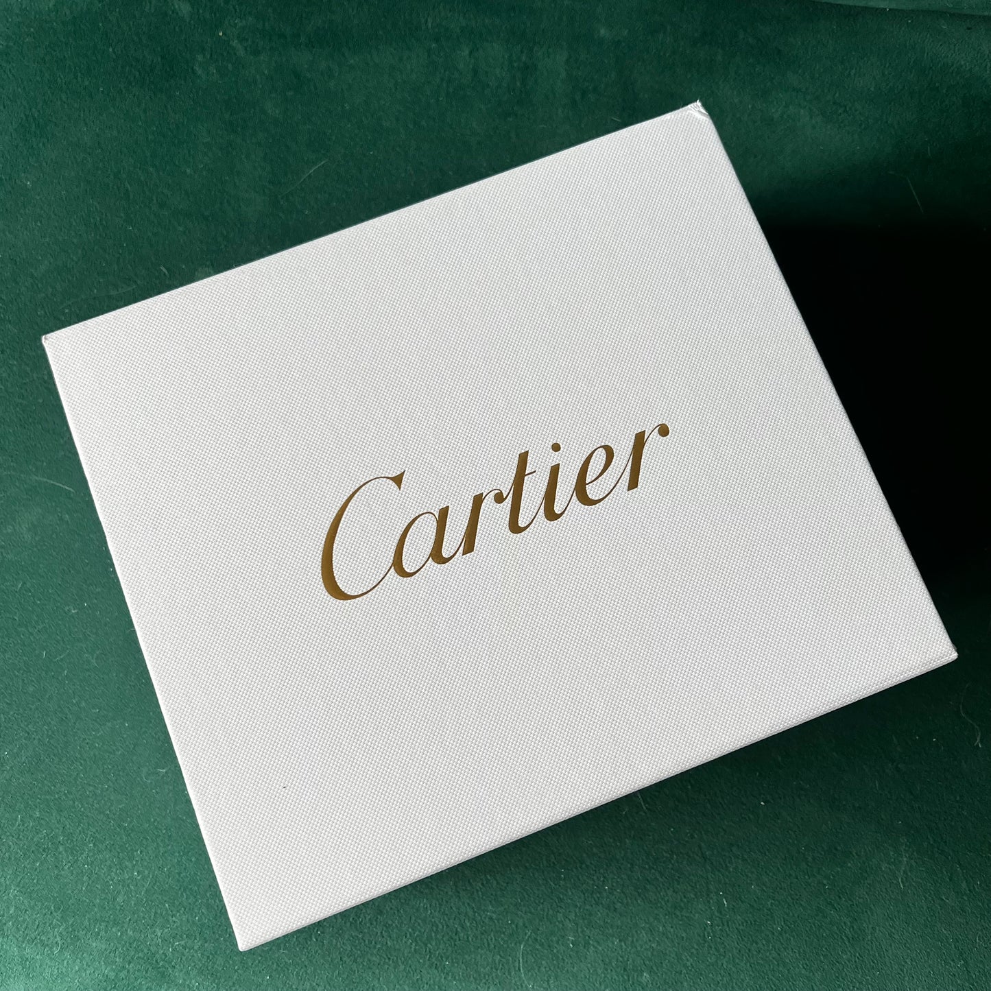 CARTIER White Goods Box 9.30x8.10x4 inches