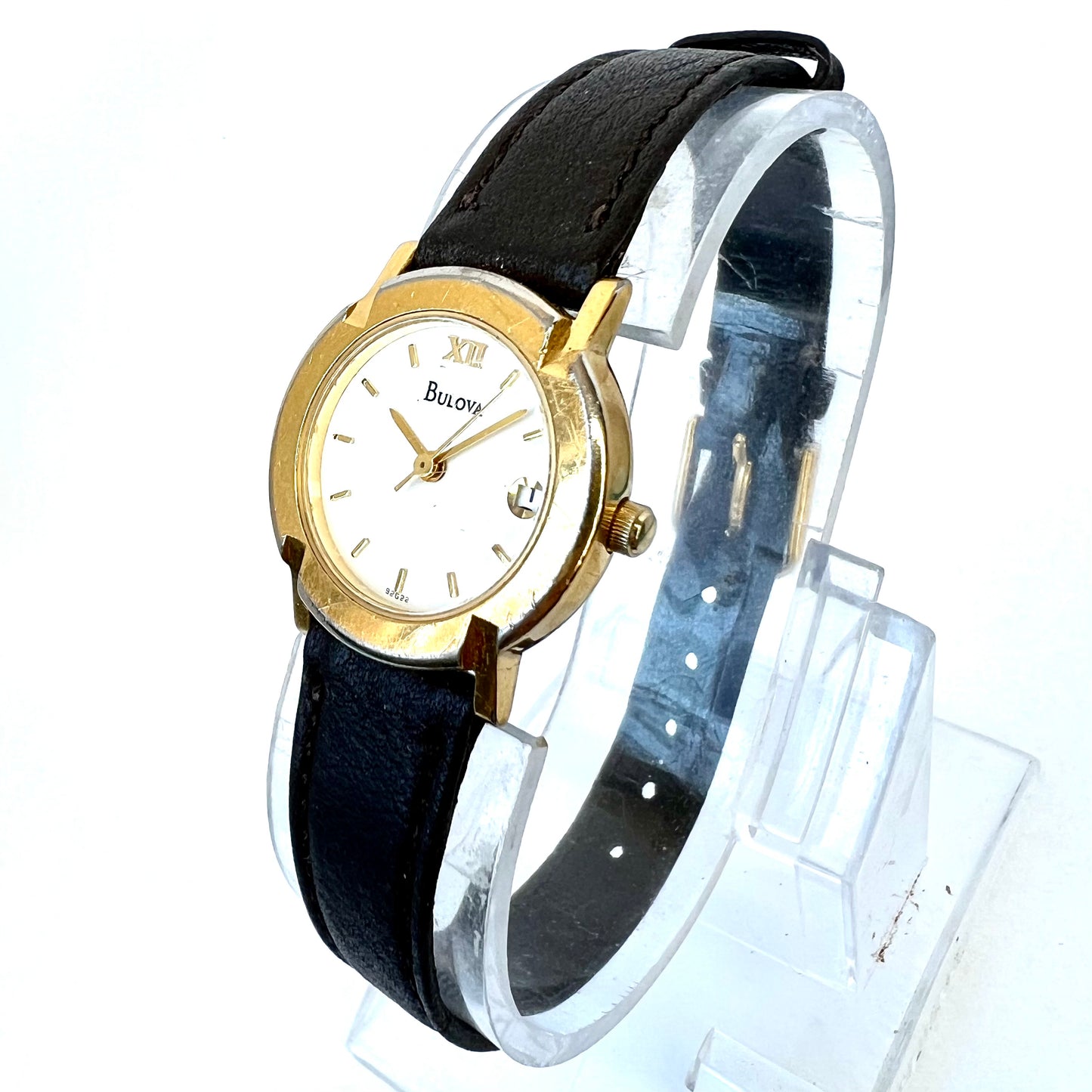 BULOVA Quartz 25mm GP Steel Watch