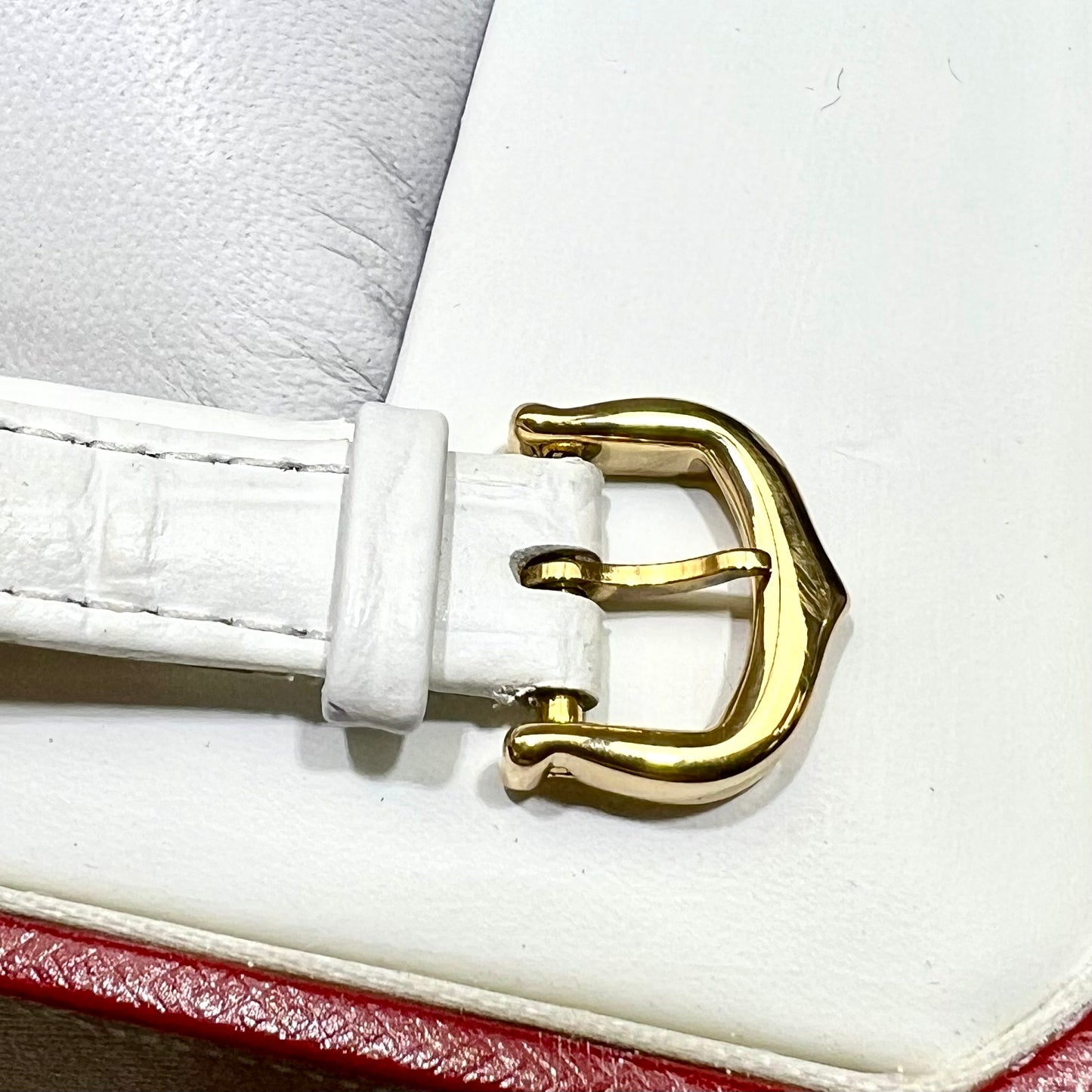 CARTIER BAIGNOIRE Quartz 18K Yellow Gold 23mm 3.2TCW Diamond Watch