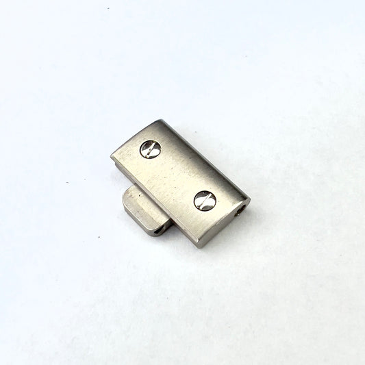 CARTIER SANTOS GALBEE 12mm Dome Steel Complete Link for small Cartier Santos Galbee