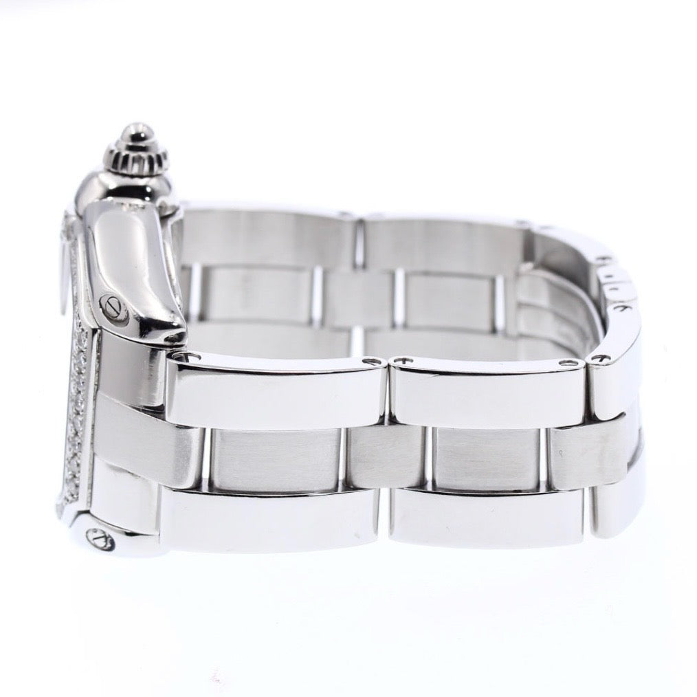 CARTIER ROADSTER 2510 Automatic 38mm Steel 1.18TCW DIAMOND Watch