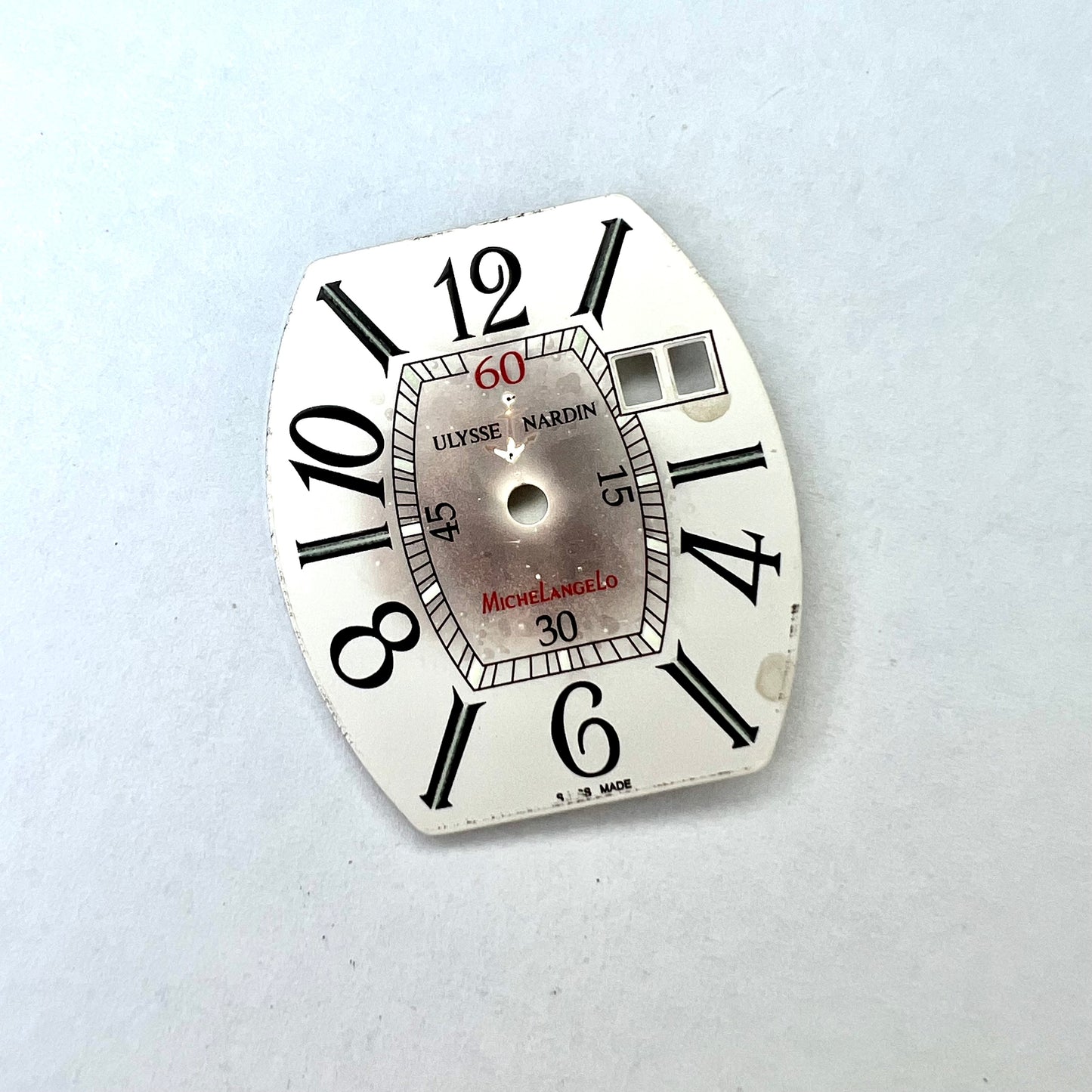 ULLYSE NATDIN MICHELANGELO Silver Dial 27x31mm