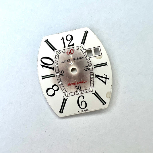 ULLYSE NATDIN MICHELANGELO Silver Dial 27x31mm