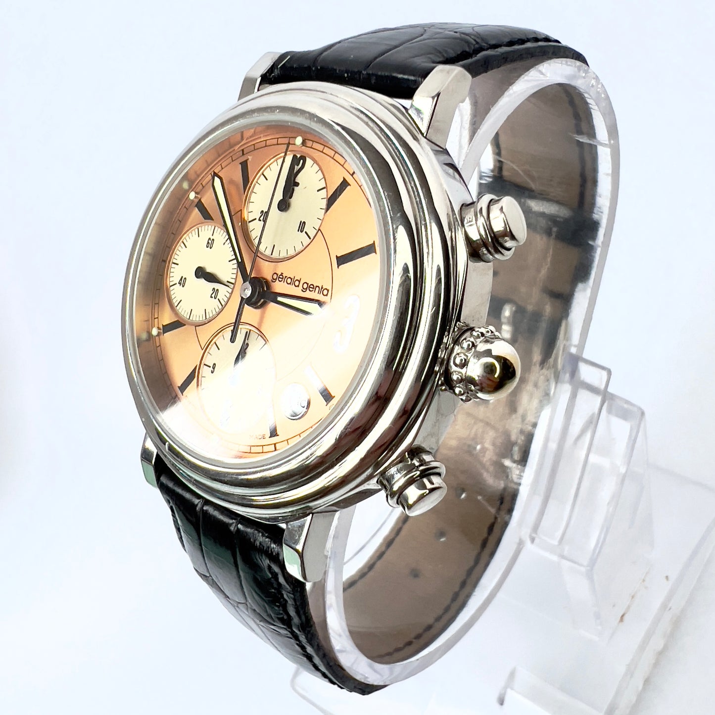 GÉRALD GENTA OCTO Chronograph Automatic 40mm Steel Watch