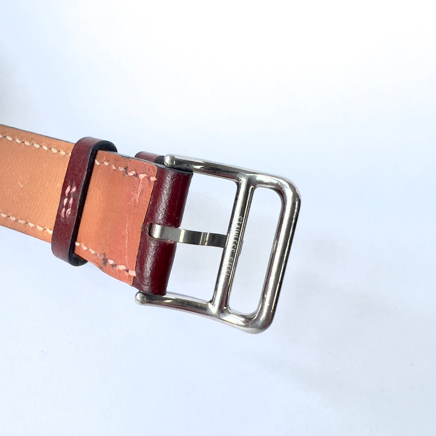 HERMÈS CAPE COD Automatic 29mm Steel Watch Double Tour Band