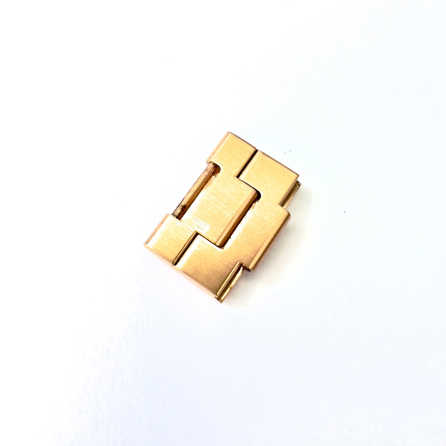 CARTIER BAIGNOIRE 18K Rose Gold Complete Link 17mm