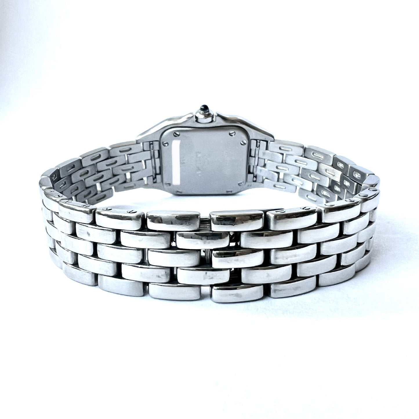 CARTIER PANTHERE Quartz 23mm Steel 0.32TCW DIAMOND Watch LMT EDITION Dial