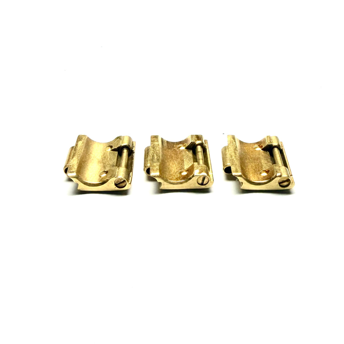 CARTIER SANTOS 10.07mm wide 18K Yellow Gold Complete Link 1.67g