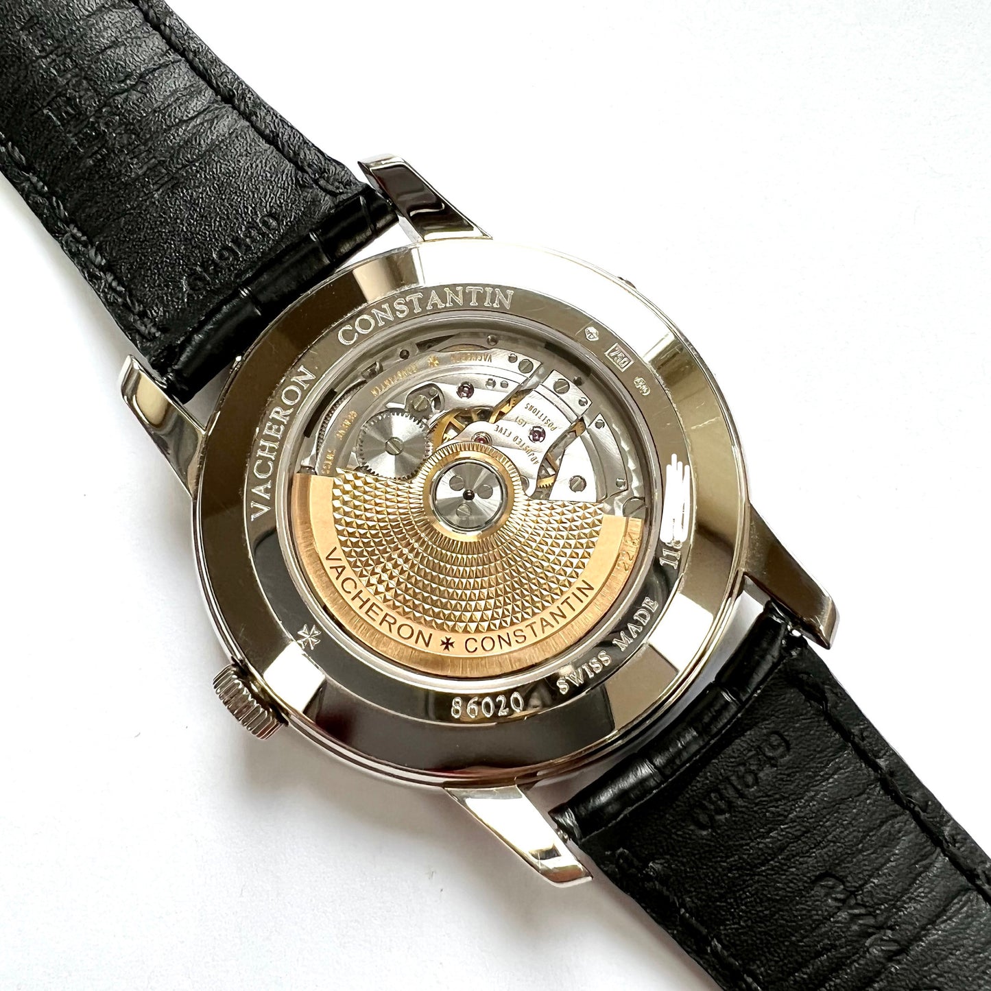 VACHERON CONSTANTIN Patrimony Retrograde Date Day Automatic 42mm 18K White Gold Watch