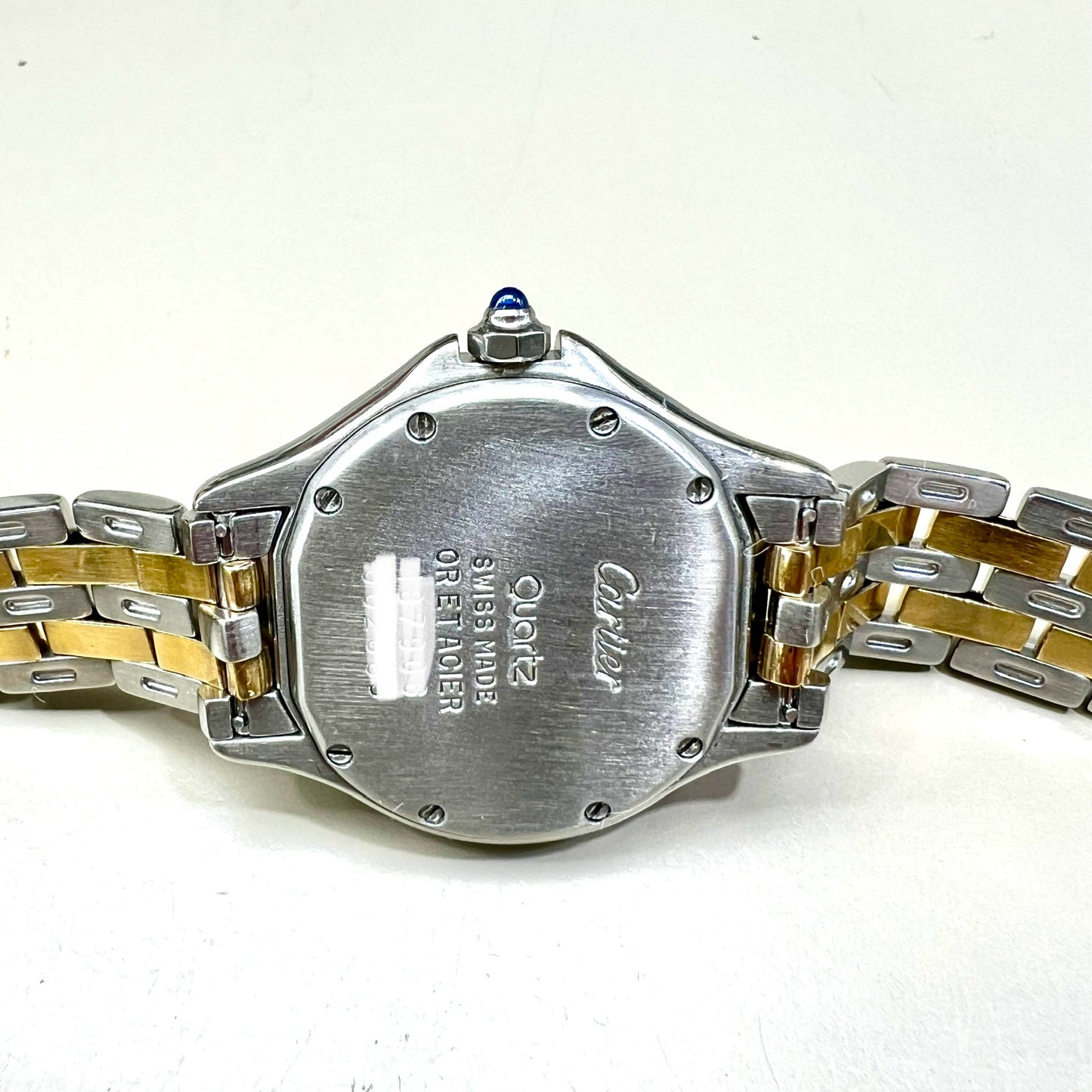 CARTIER PANTHERE COUGAR Quartz 27mm 2 Row Gold 0.84TCW Diamond Watch