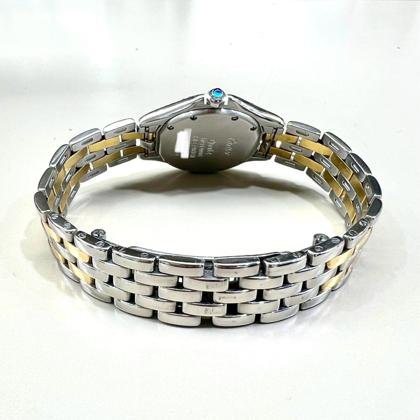 CARTIER PANTHERE COUGAR Quartz 27mm 2 Row Gold 0.84TCW Diamond Watch