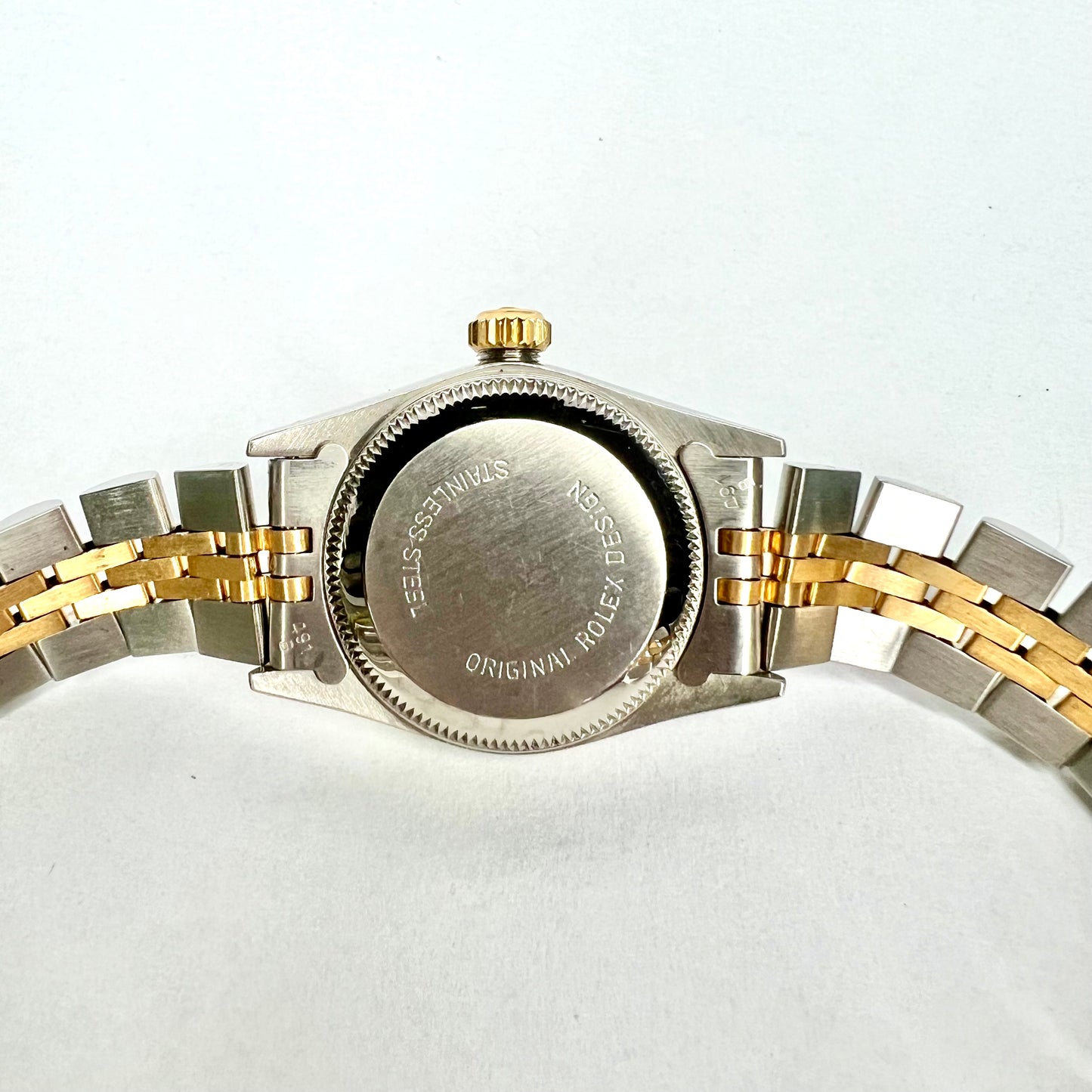 ROLEX Oyster Perpetual Automatic 24mm 2 Tone Jubilee Bracelet Watch