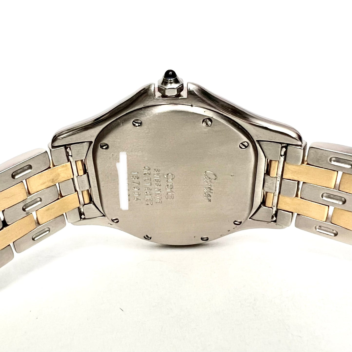 CARTIER PANTHERE COUGAR Quartz 34mm 2 Row Gold 0.93TCW Diamonds Watch