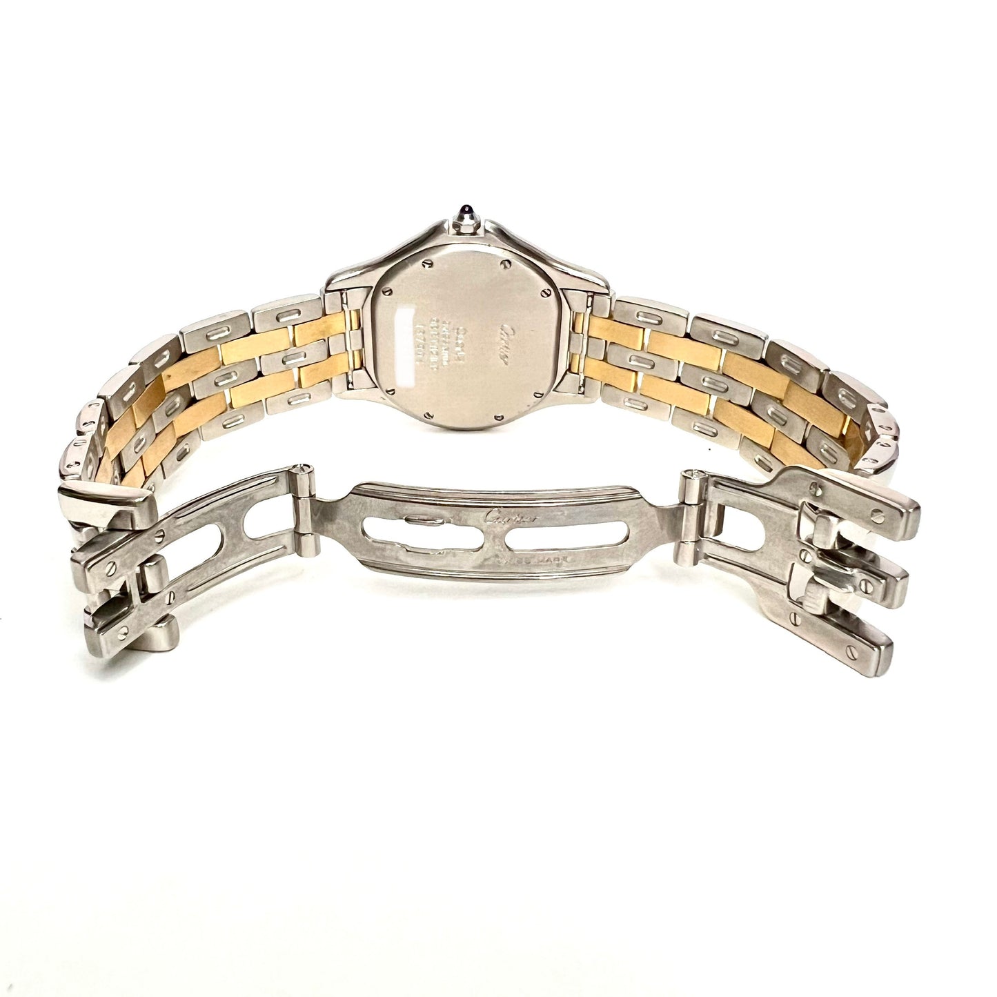 CARTIER PANTHERE COUGAR Quartz 34mm 2 Row Gold 0.93TCW Diamonds Watch