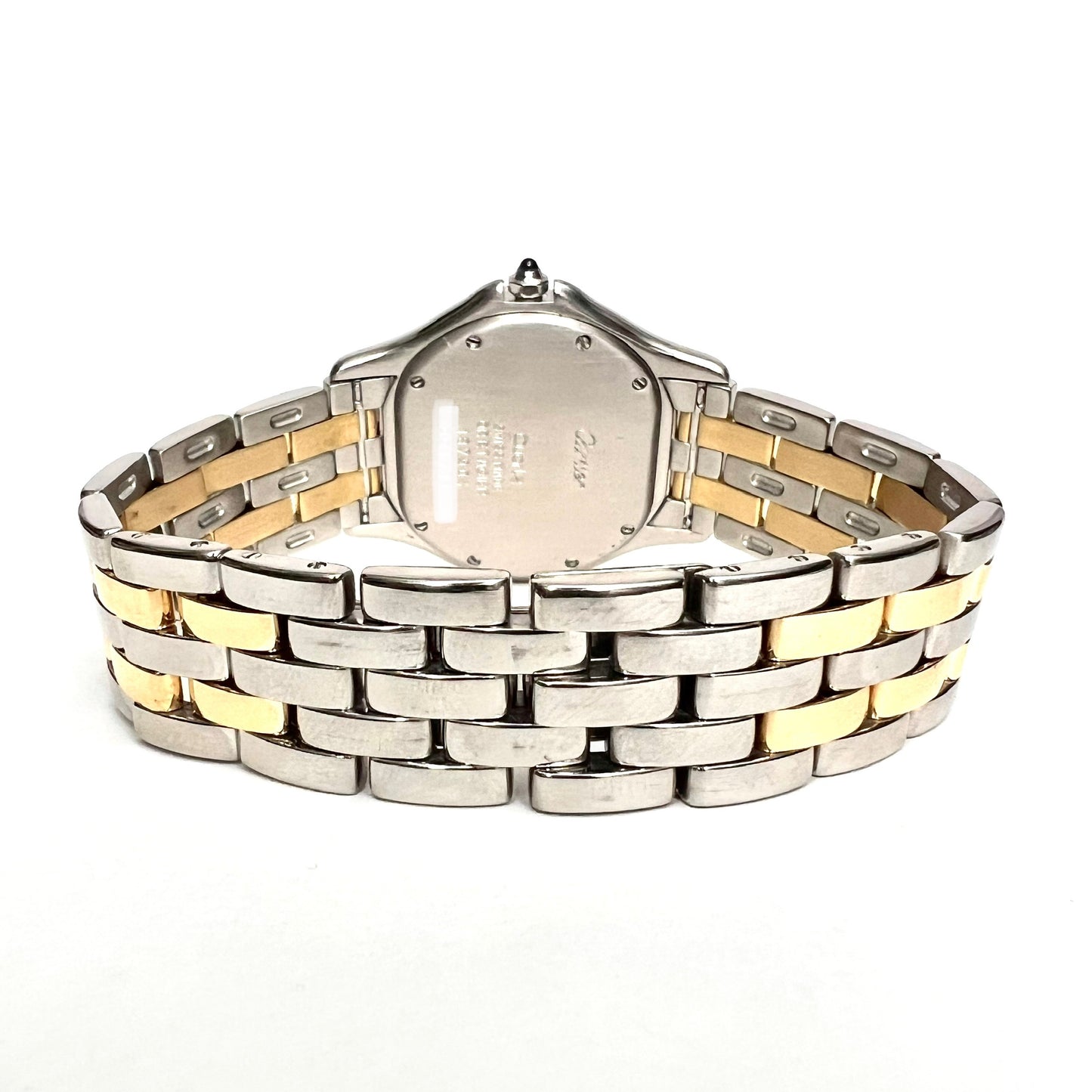 CARTIER PANTHERE COUGAR Quartz 34mm 2 Row Gold 0.93TCW Diamonds Watch