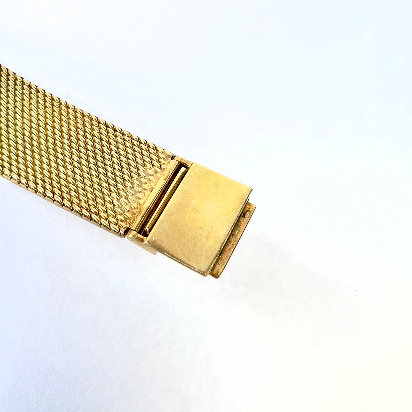 CHOPARD 23mm Hand Winding 18K Yellow & White Gold ~1TCW FACTORY Diamonds Watch Tiger Eye Dial