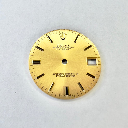 Rolex Golden Dial Plate