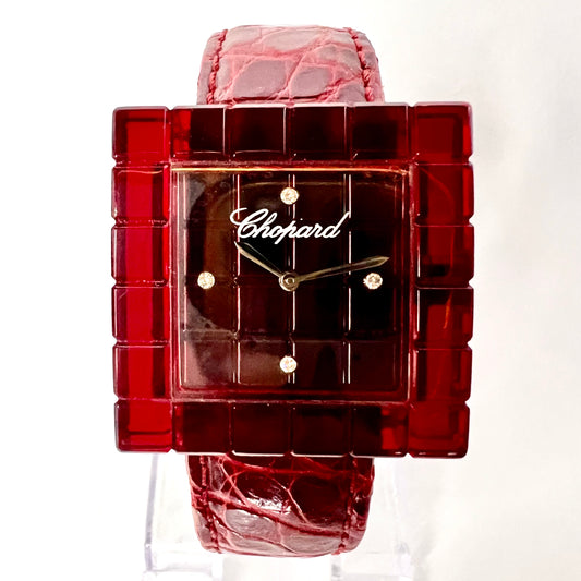 CHOPARD BE MAD Quartz 32mm Plastic/Steel Diamond Dial Watch