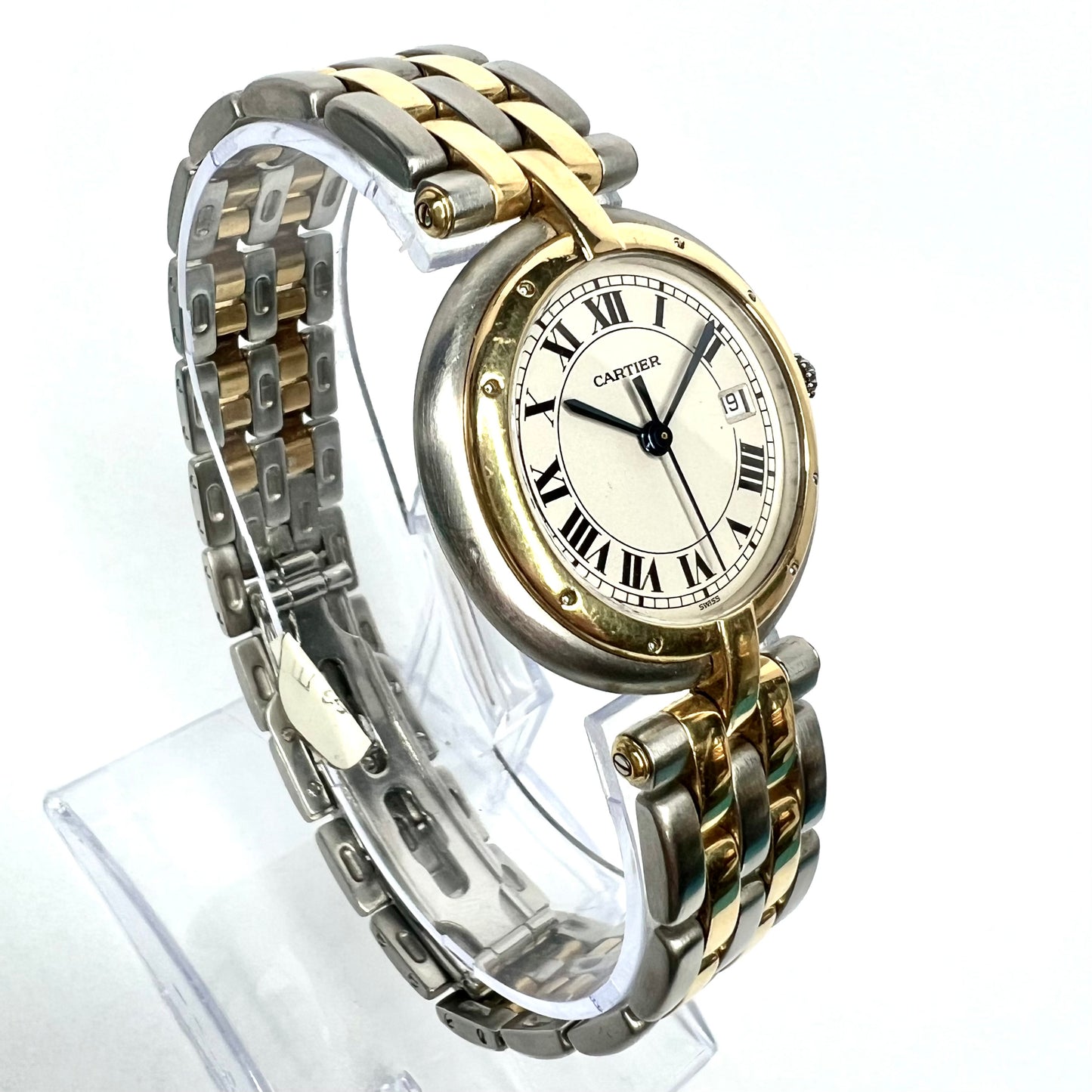 CARTIER PANTHERE VENDOME 30mm Quartz 2 Row Gold Watch