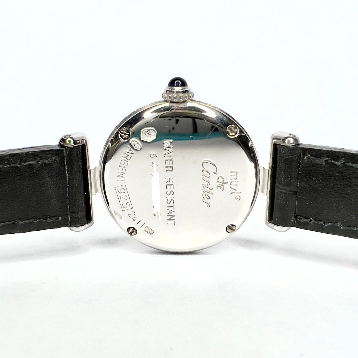CARTIER COLISÈE Quartz 24mm 925 Silver ~0.7TCW Diamond Watch