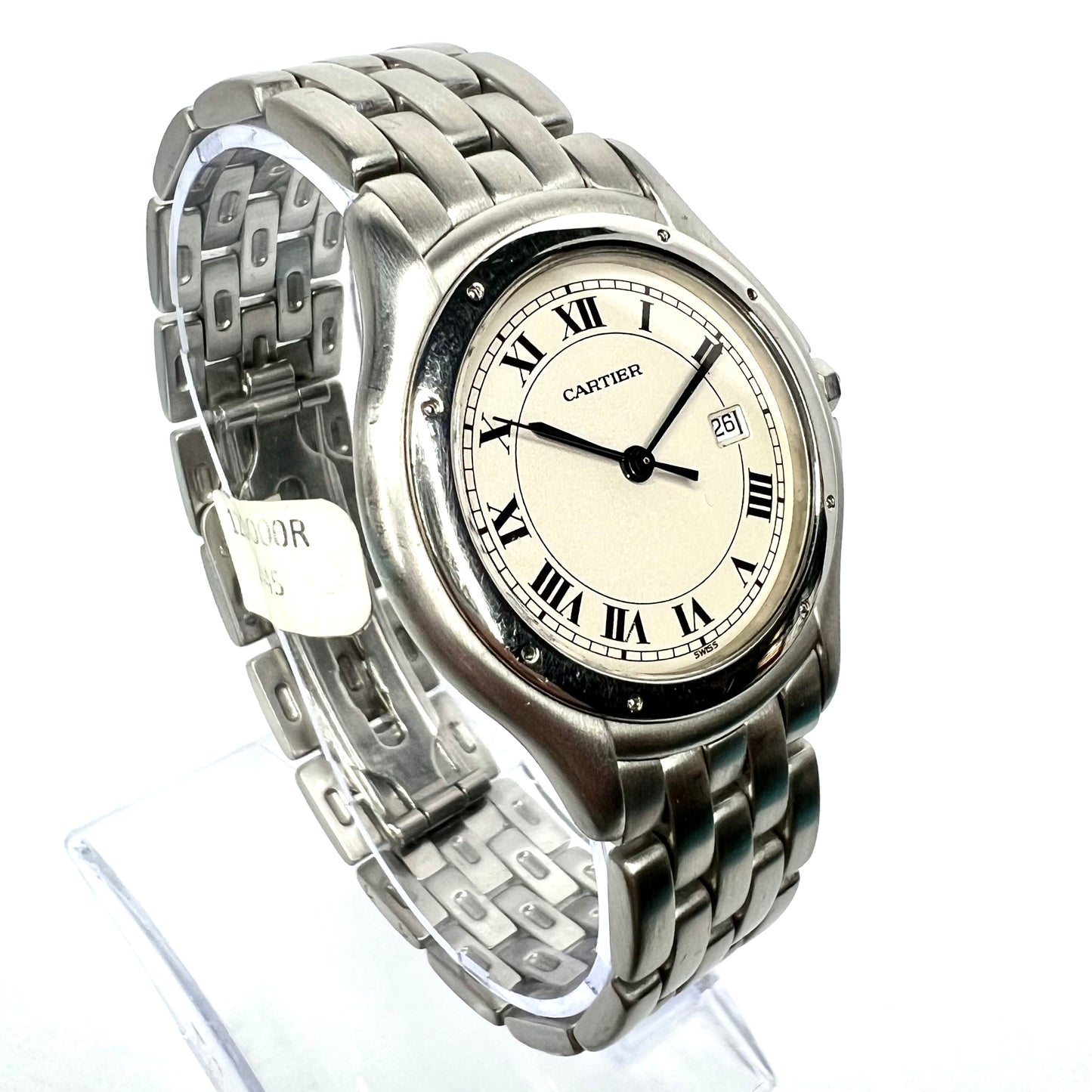 CARTIER PANTHERE COUGAR Quartz 32mm Steel Watch