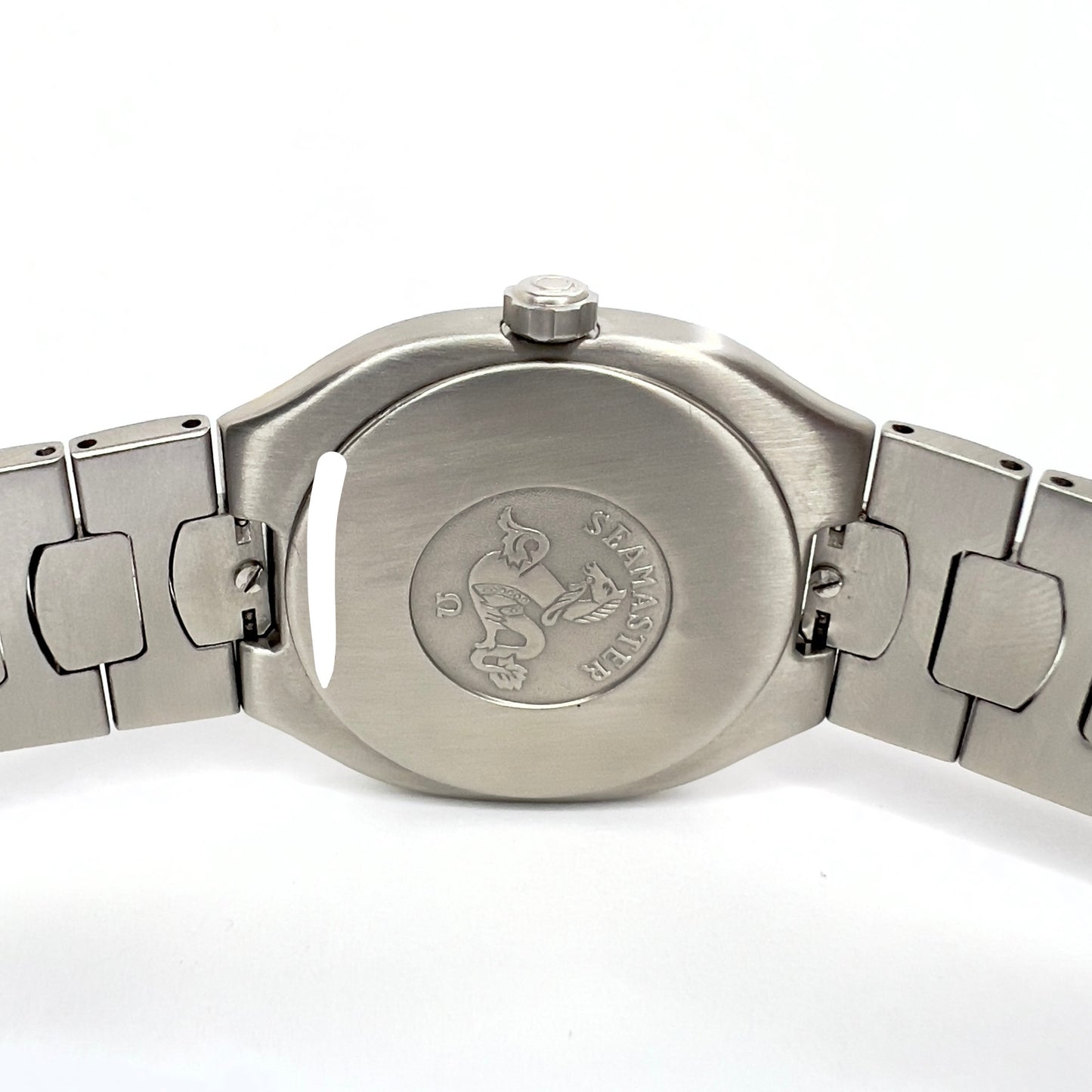 OMEGA SEAMASTER POLARIS Quartz 2 Tone 31mm 0.58TCW Diamond Watch