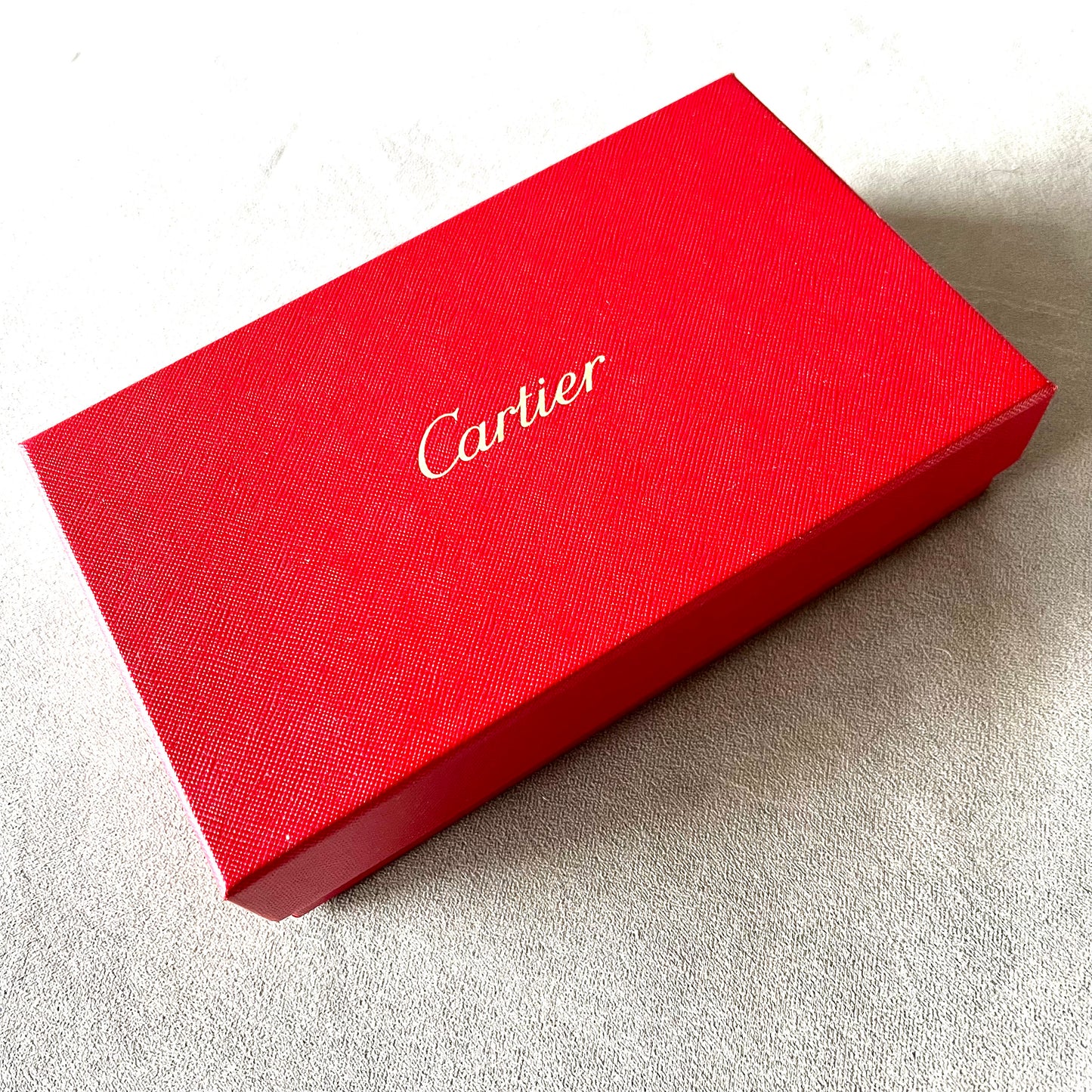 CARTIER Wallet Box + Pouch + Booklets + Filled Certificate + Ribbon