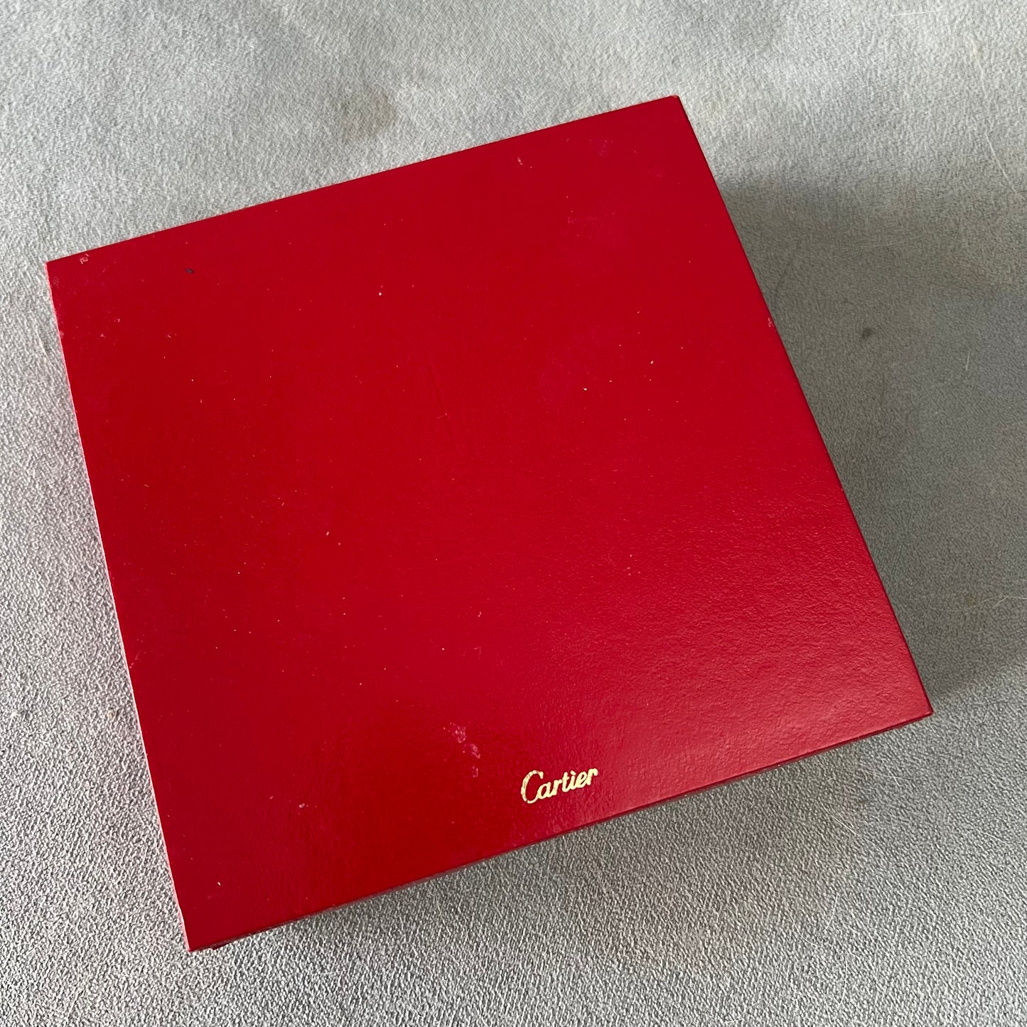 CARTIER Photoframe Box 4.75x4.75x1.10 inches + Booklets