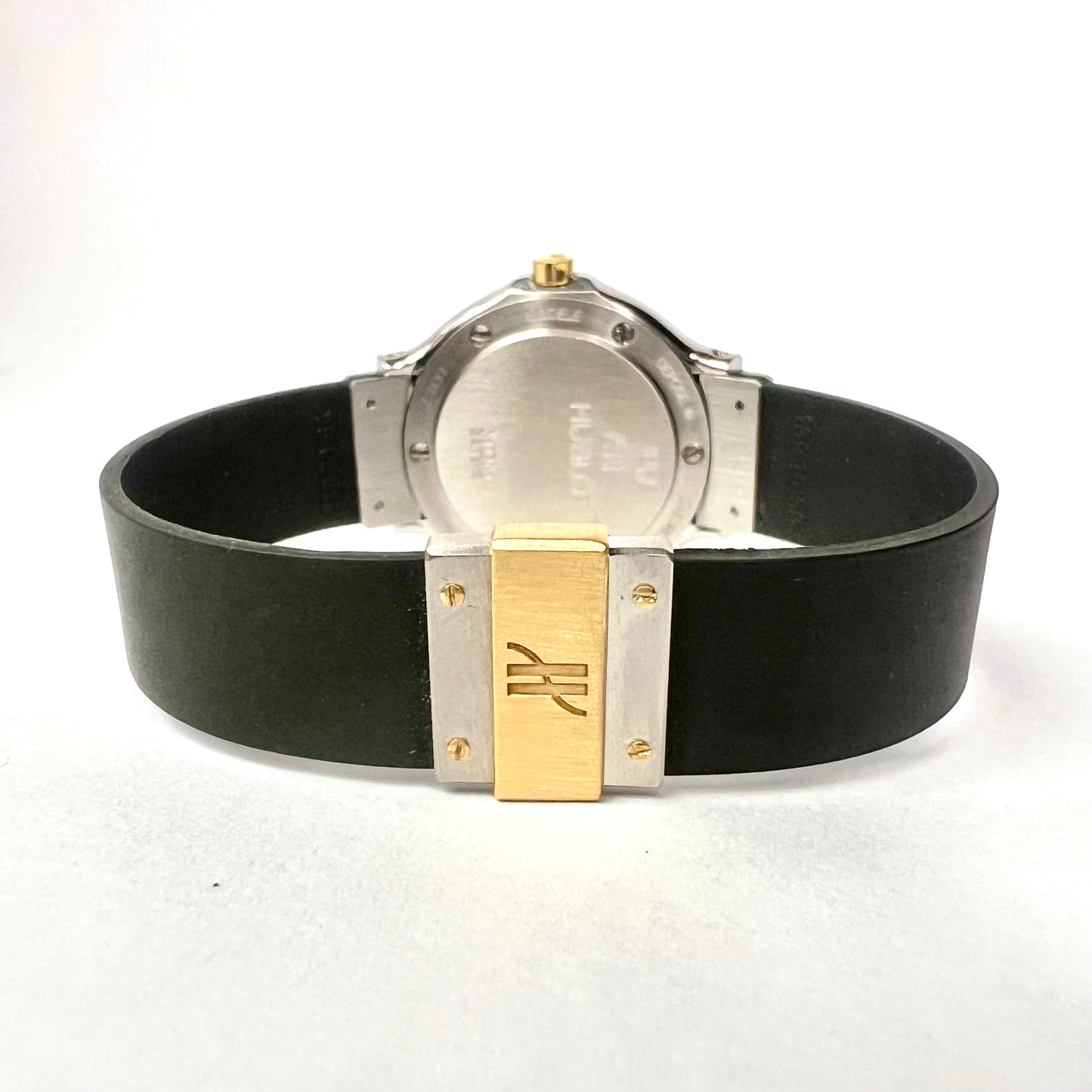 HUBLOT MDM 1391 2 Quartz 28mm 2 Tone 0.48TCW DIAMOND Watch