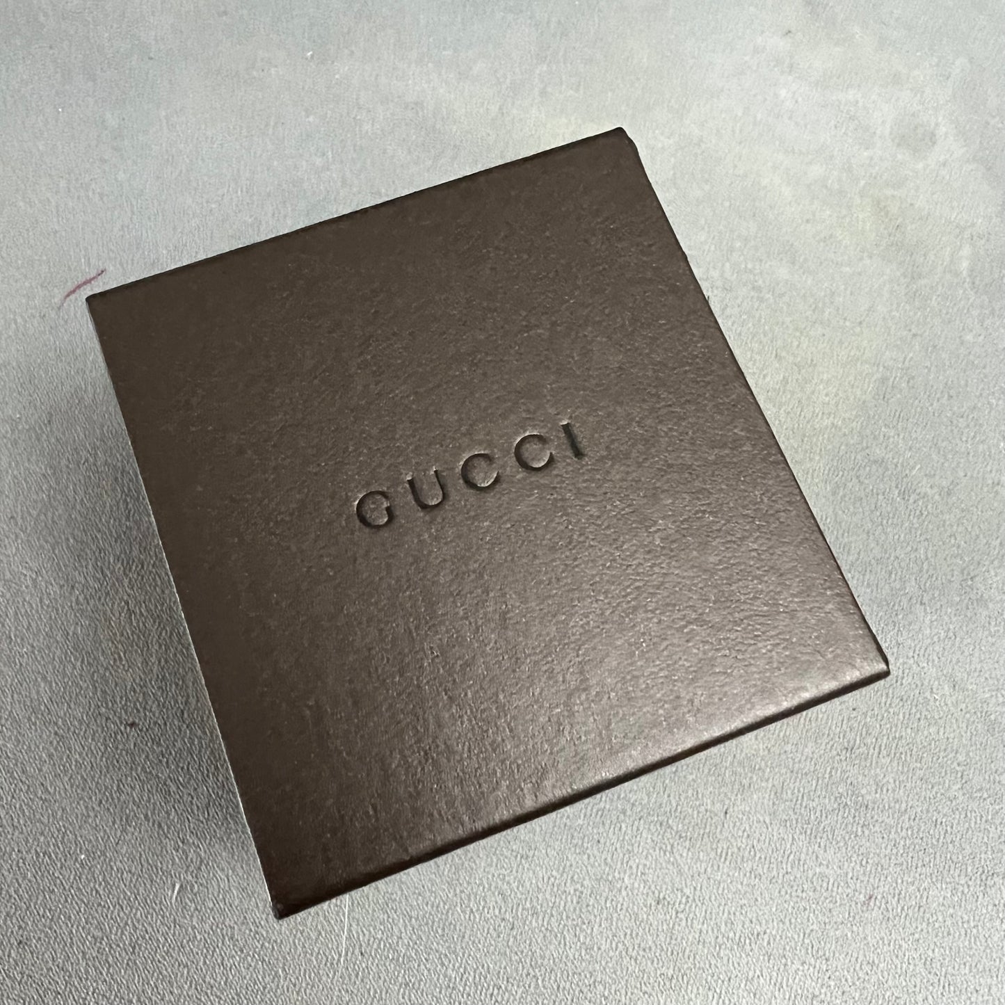 GUCCI Earrings/Necklace/Chain Box + Outer Box 3.20x3.10x2.60 inches