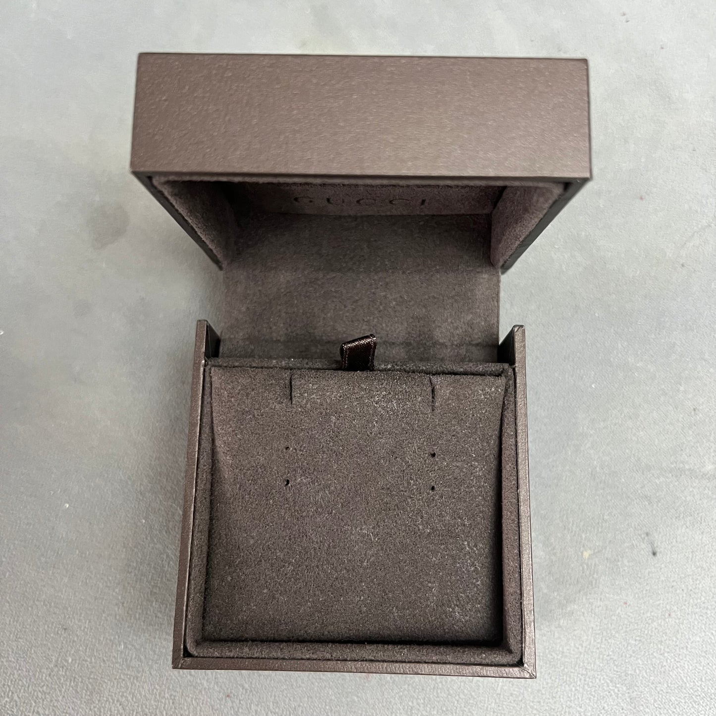 GUCCI Earrings/Necklace/Chain Box + Outer Box 3.20x3.10x2.60 inches