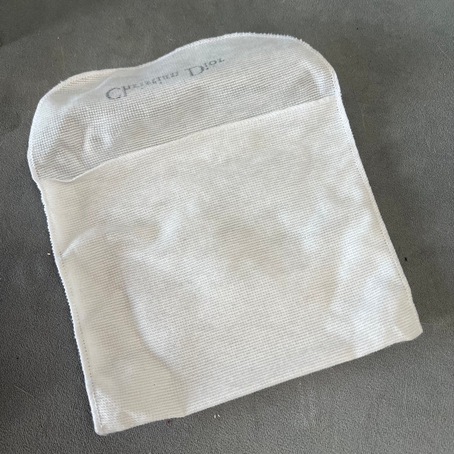 CHRISTIAN DIOR Goods Box 5.60x4.75x1.90 inches + Pouch + Tissue Paper + Filled Certificate