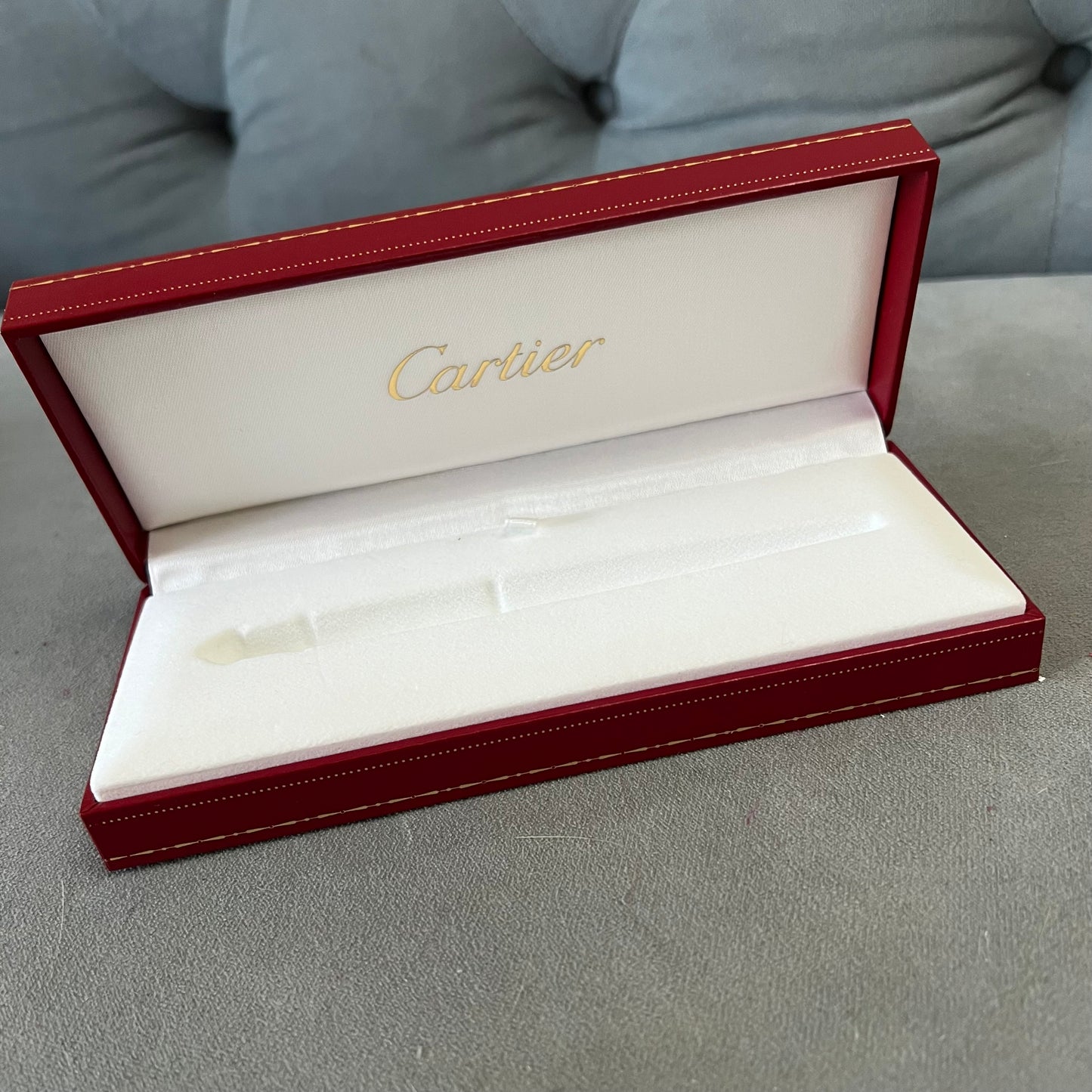 CARTIER STYLO BILLE DIABOLO Pen Box + Outer Box 7.15x3x1.40 inches
