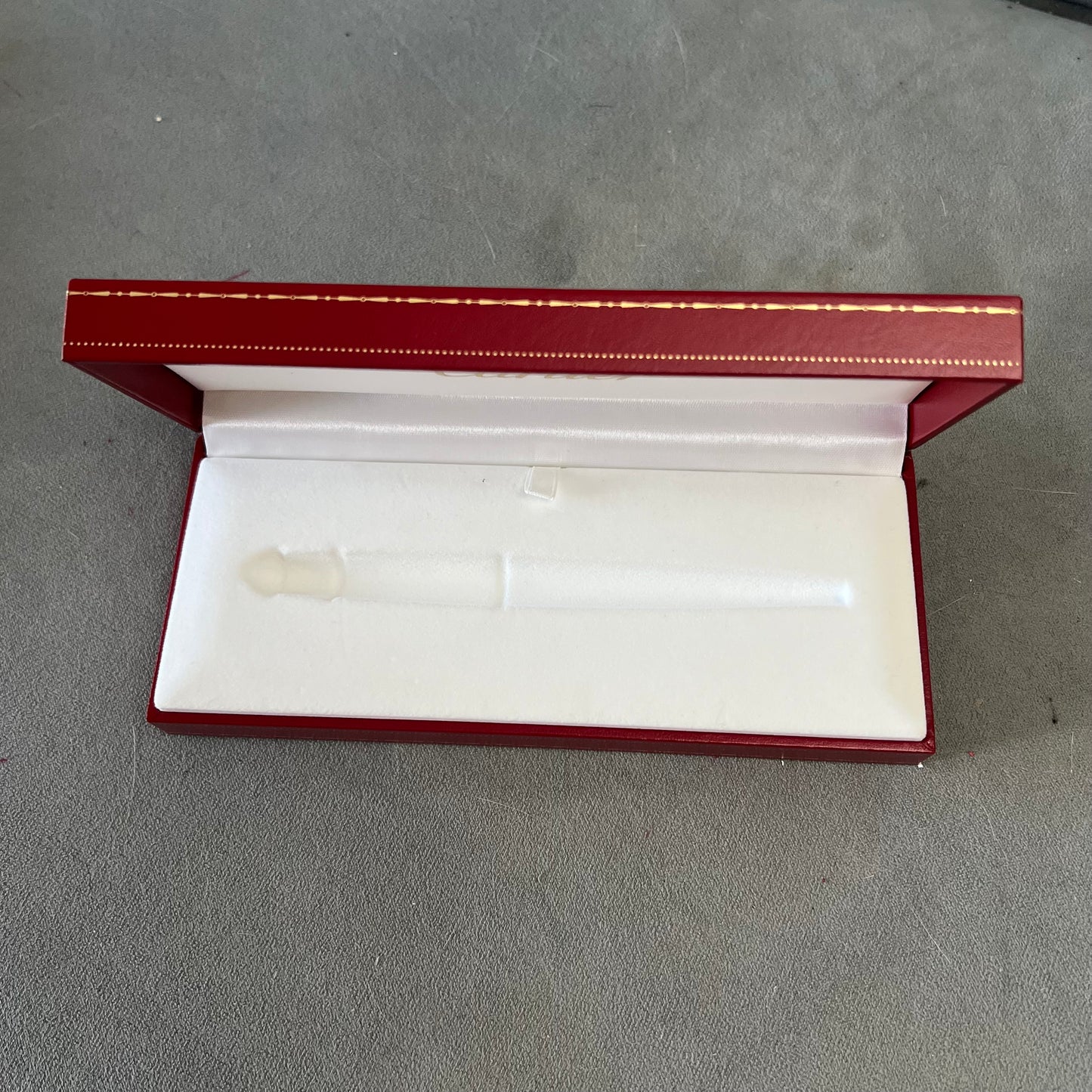 CARTIER STYLO BILLE DIABOLO Pen Box + Outer Box 7.15x3x1.40 inches