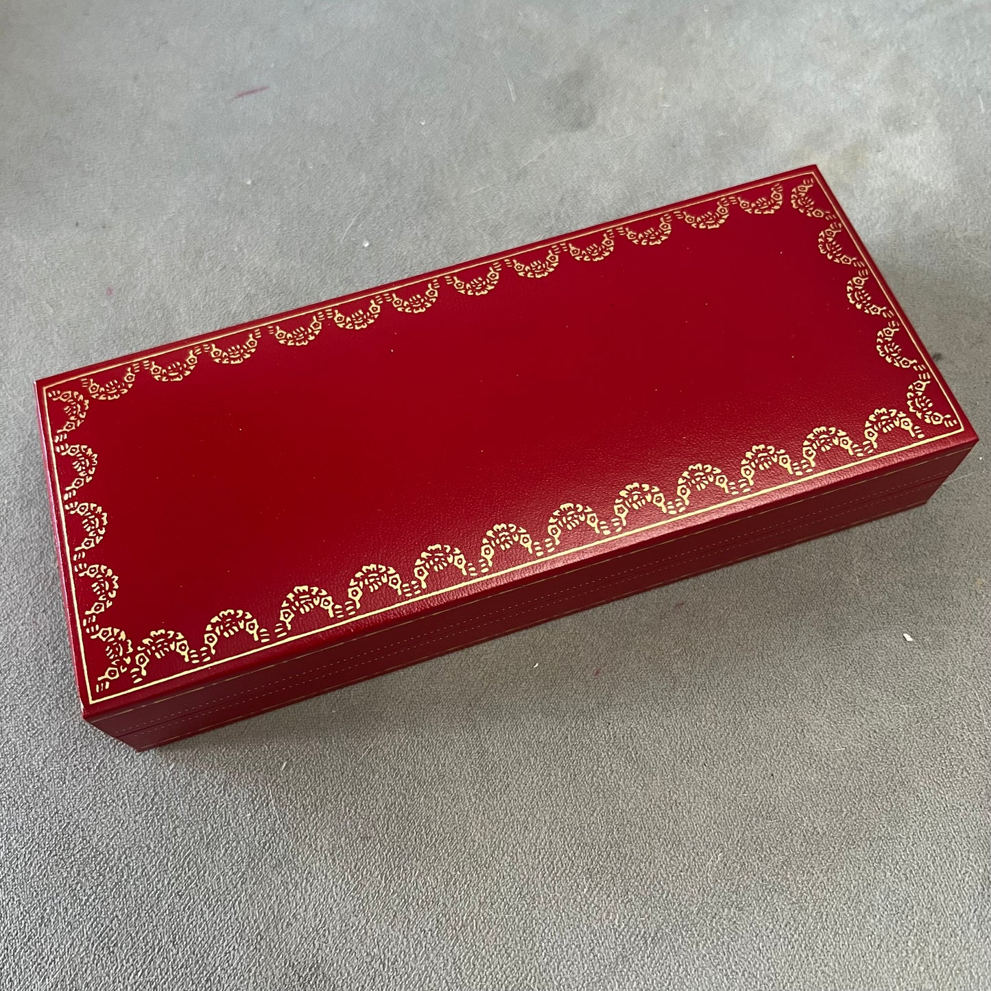 CARTIER STYLO BILLE DIABOLO Pen Box + Outer Box 7.15x3x1.40 inches
