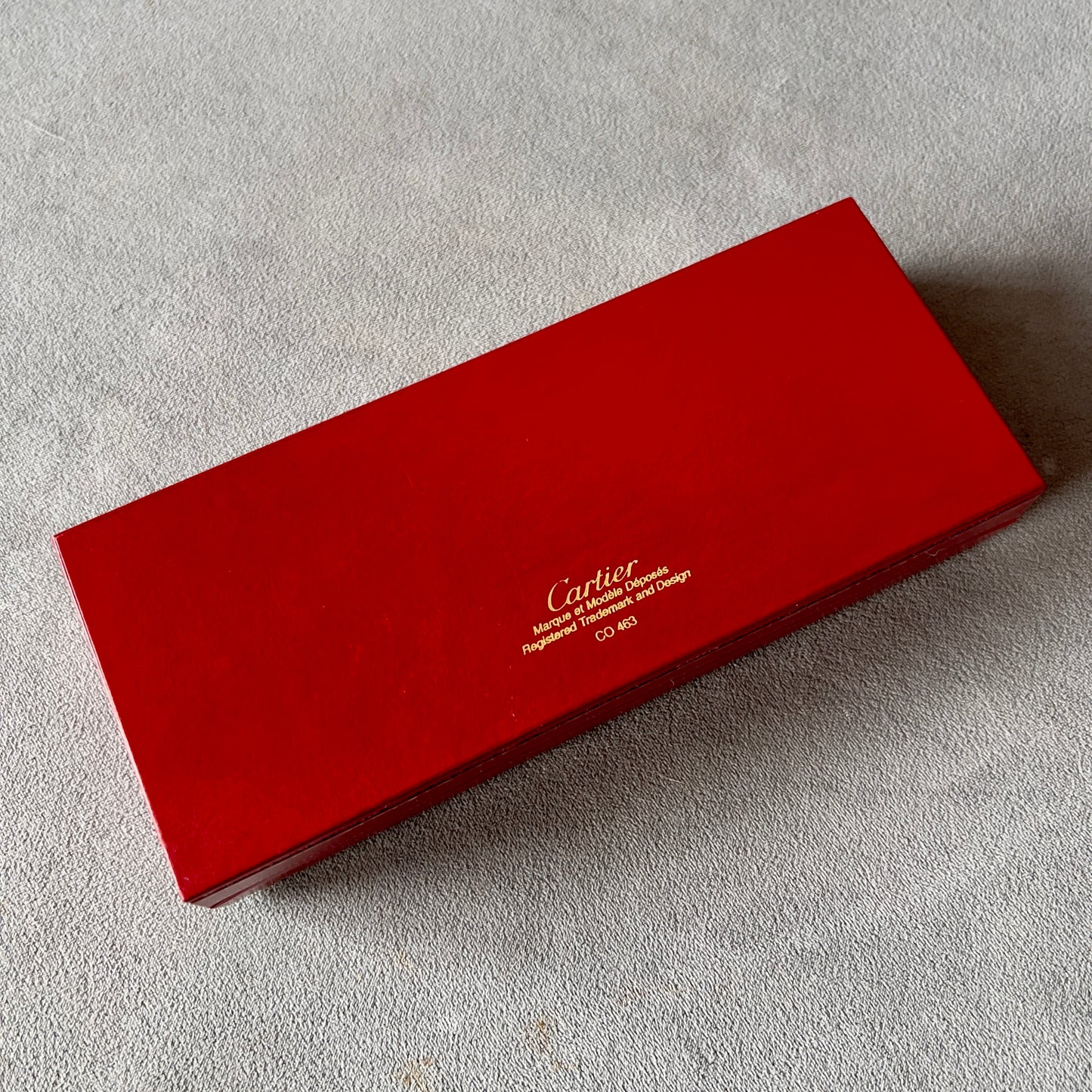 CARTIER Pen Box 7x2.90x1.25 inches