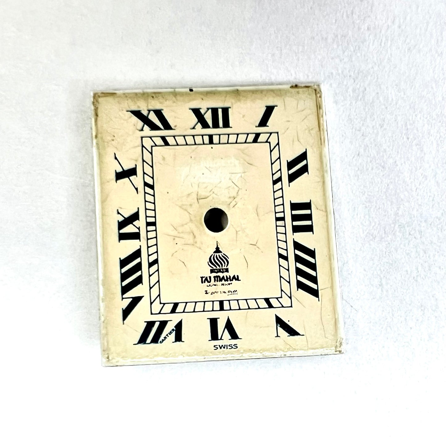 RARE! Limited Edition CARTIER TAJ MAHAL Tank Dial 15.5x17.2mm