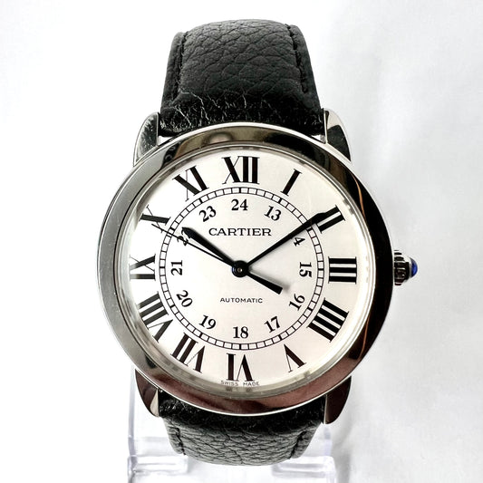 CARTIER RONDE SOLO 36mm Automatic Steel Watch