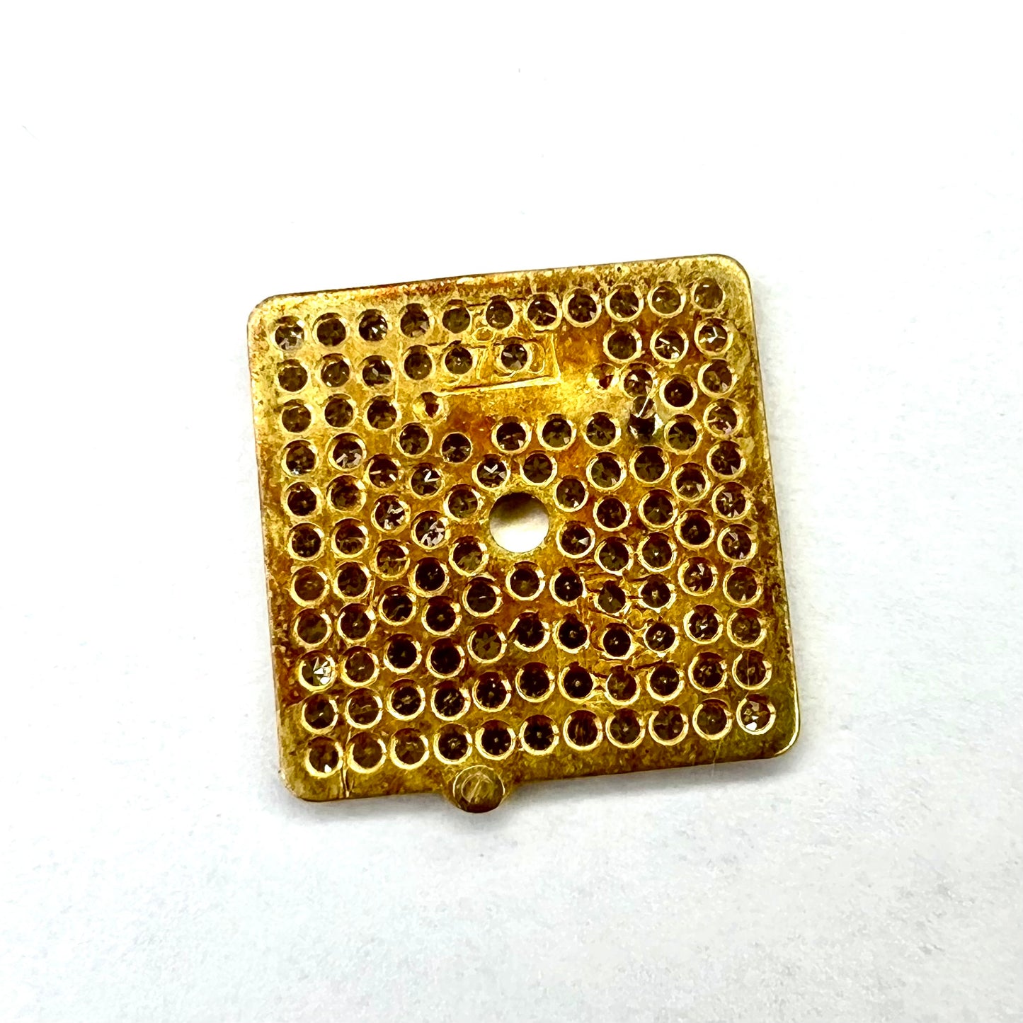 RARE! Limited Edition CARTIER PATHERE 18K YG Factory Diamond Dial 13.1x13.1mm