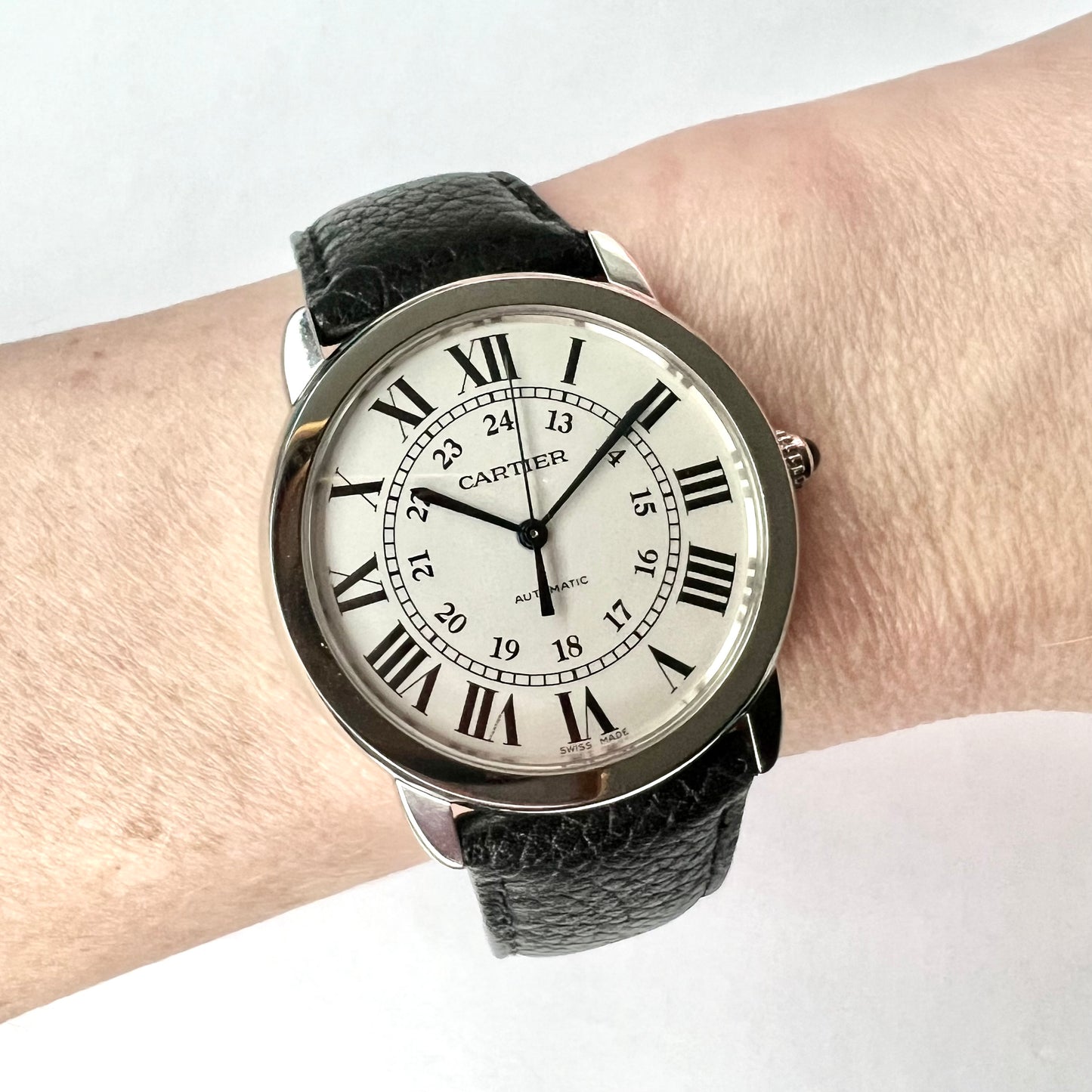 CARTIER RONDE SOLO 36mm Automatic Steel Watch