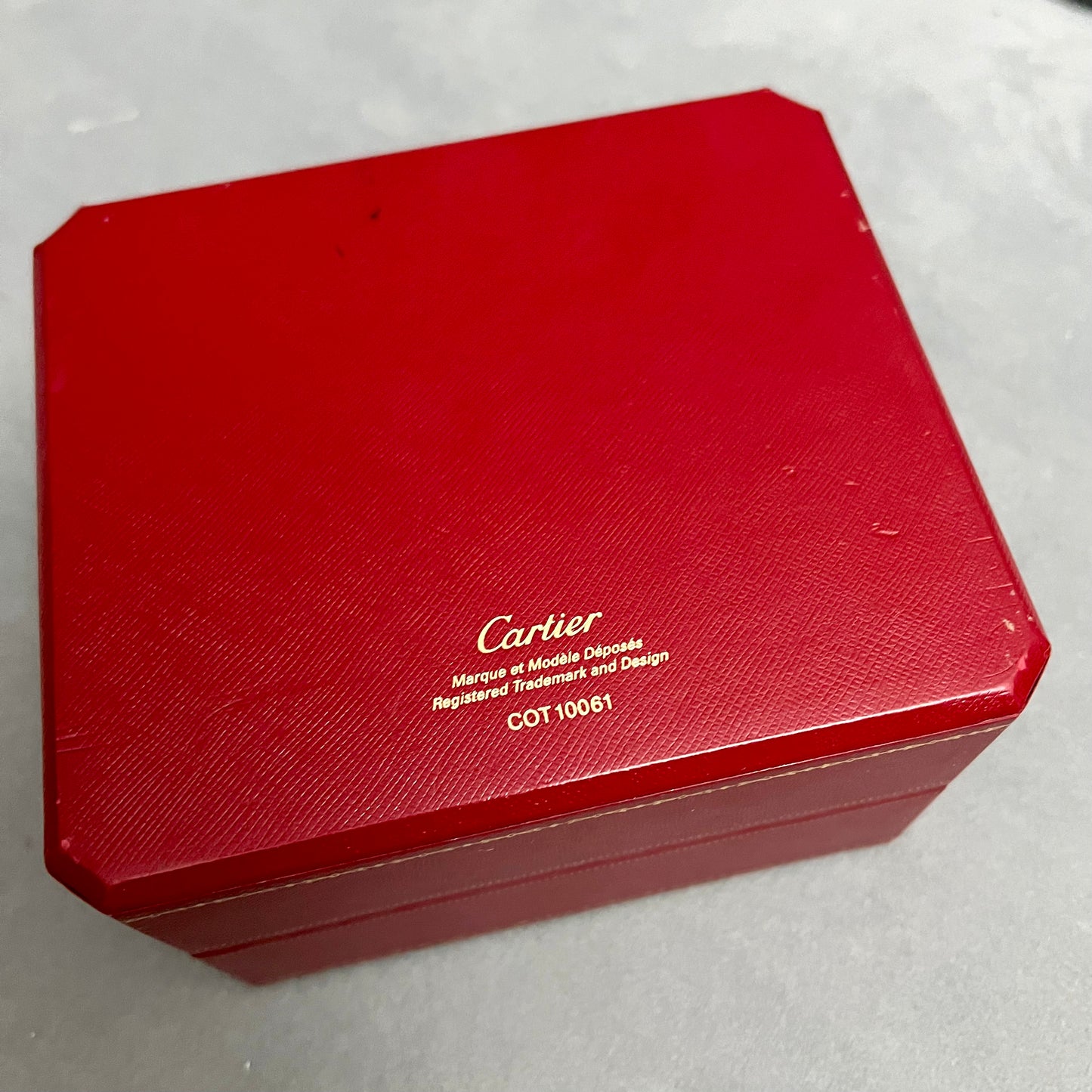CARTIER Box Black Interior