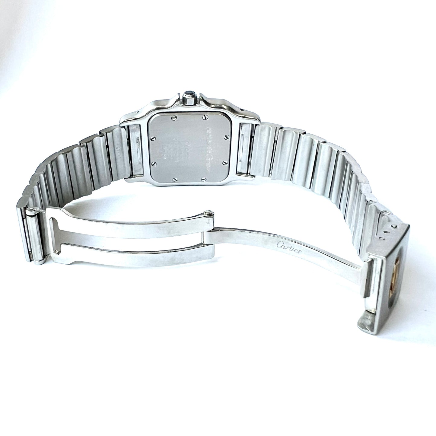 CARTIER SANTOS GALBEE 29mm Quartz 2 Tone Watch