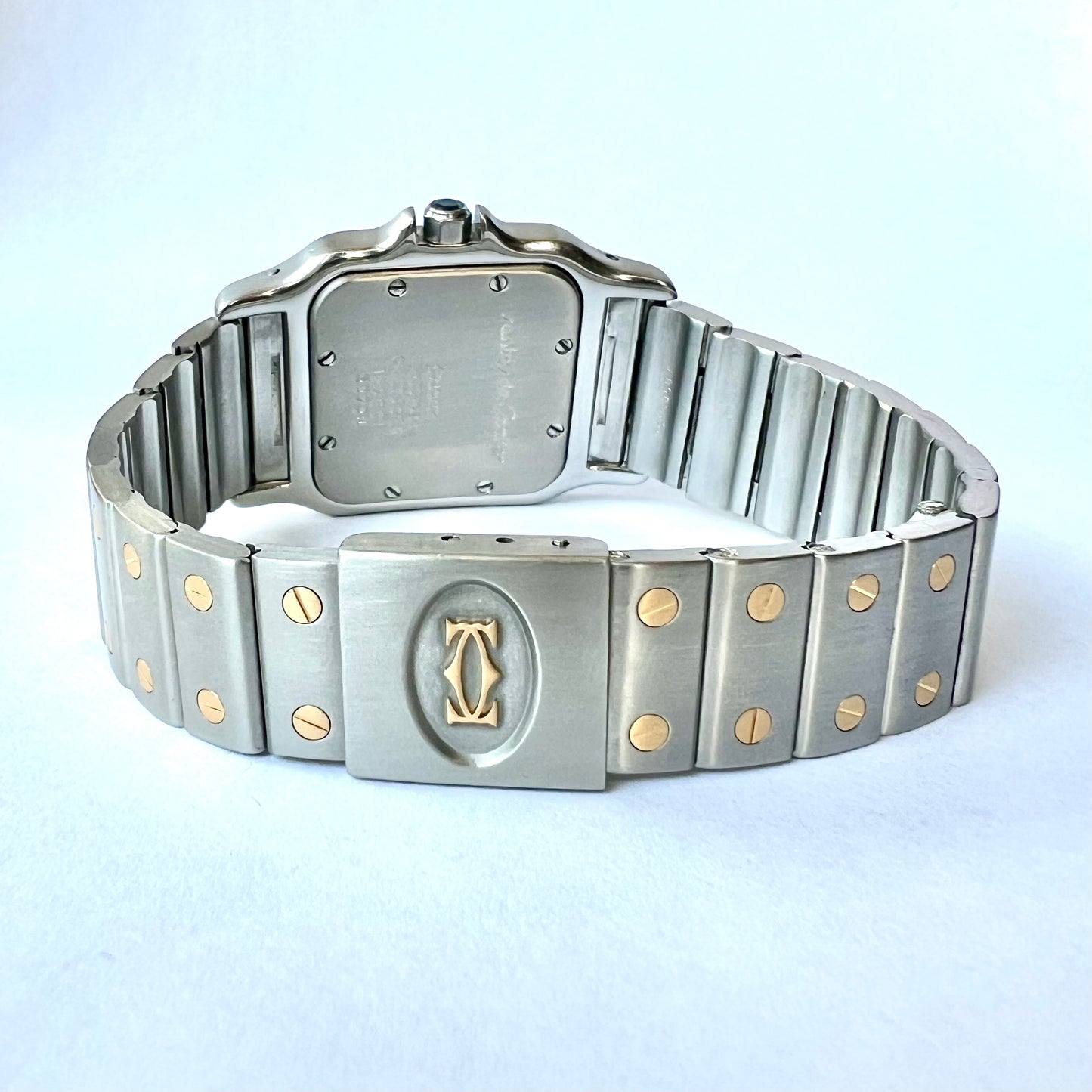 CARTIER SANTOS GALBEE 29mm Quartz 2 Tone Watch
