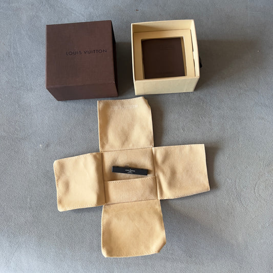 LOUIS VUITTON Goods Box + Pouch + Booklet