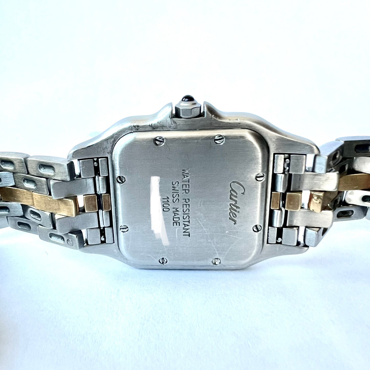 CARTIER PANTHERE Quartz 27mm 1 Row Gold Watch