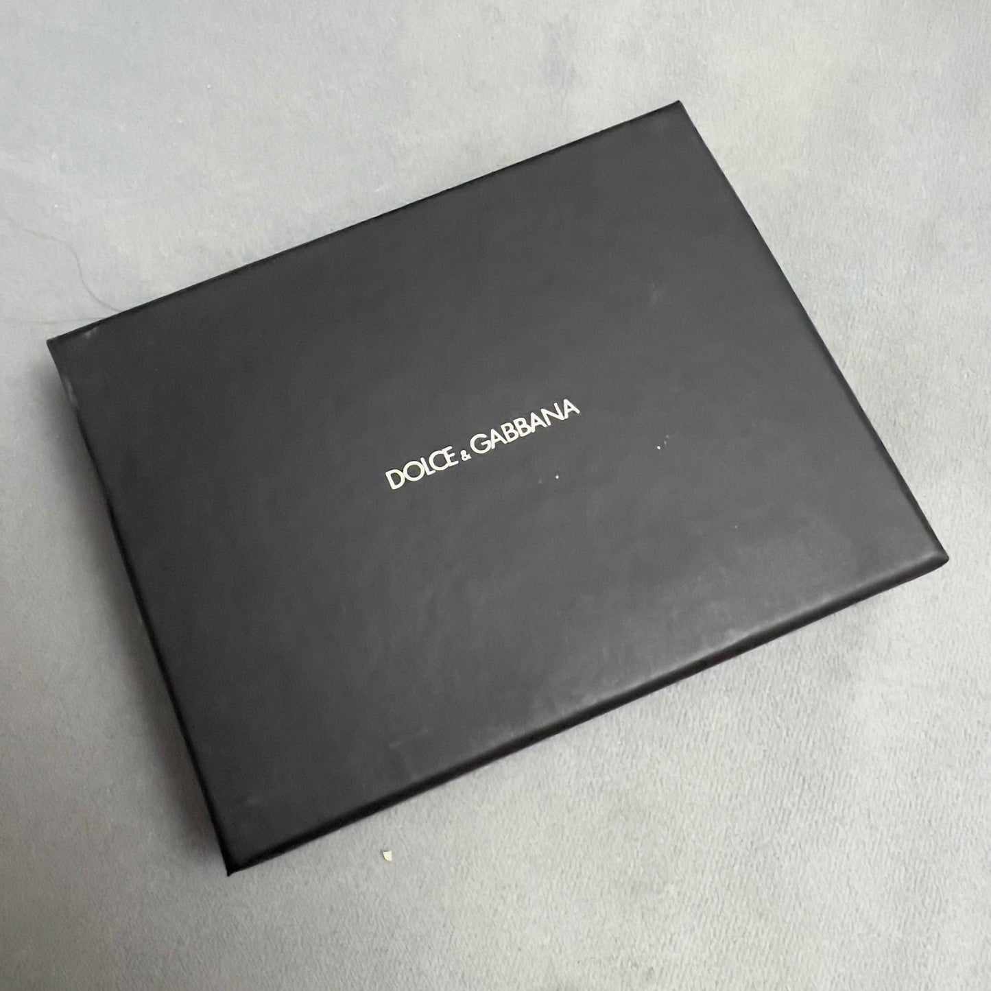 DOLCE & GABBANA Box 5x3.75x0.90 inches + Wrapping Glove + Empty Certificate