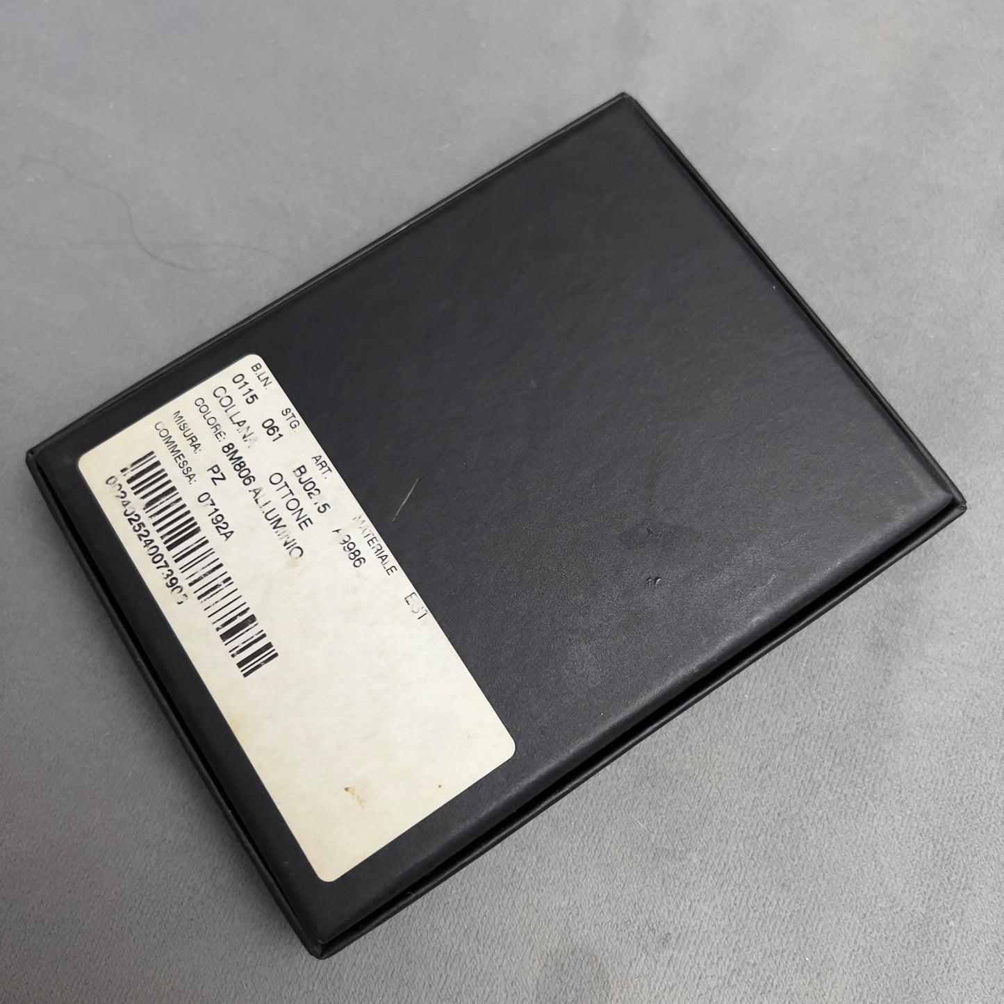 DOLCE & GABBANA Box 5x3.75x0.90 inches + Wrapping Glove + Empty Certificate