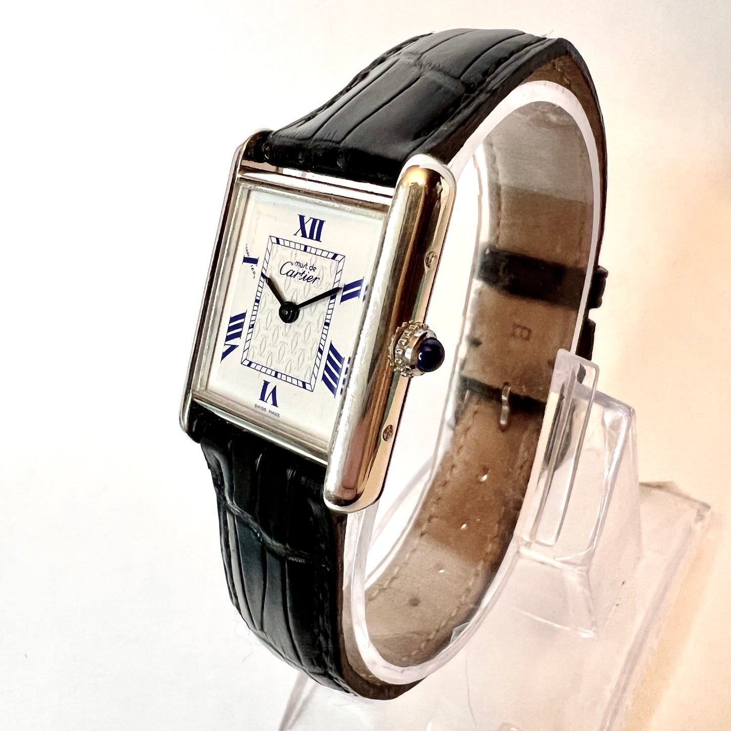 CARTIER TANK Quartz 22mm Silver Watch